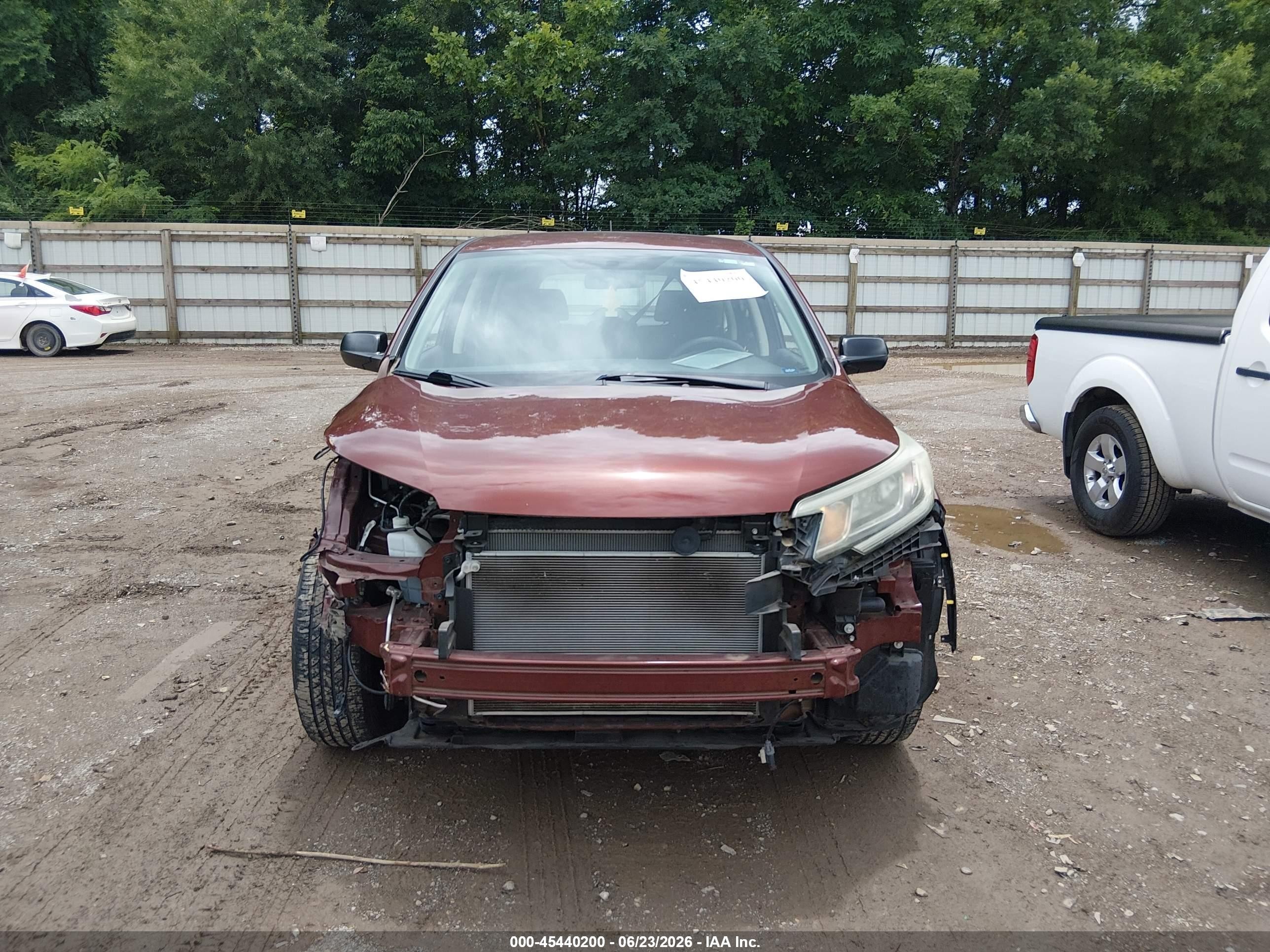 2015 Honda Cr-v Lx Maroon vin: 2HKRM3H32FH502550