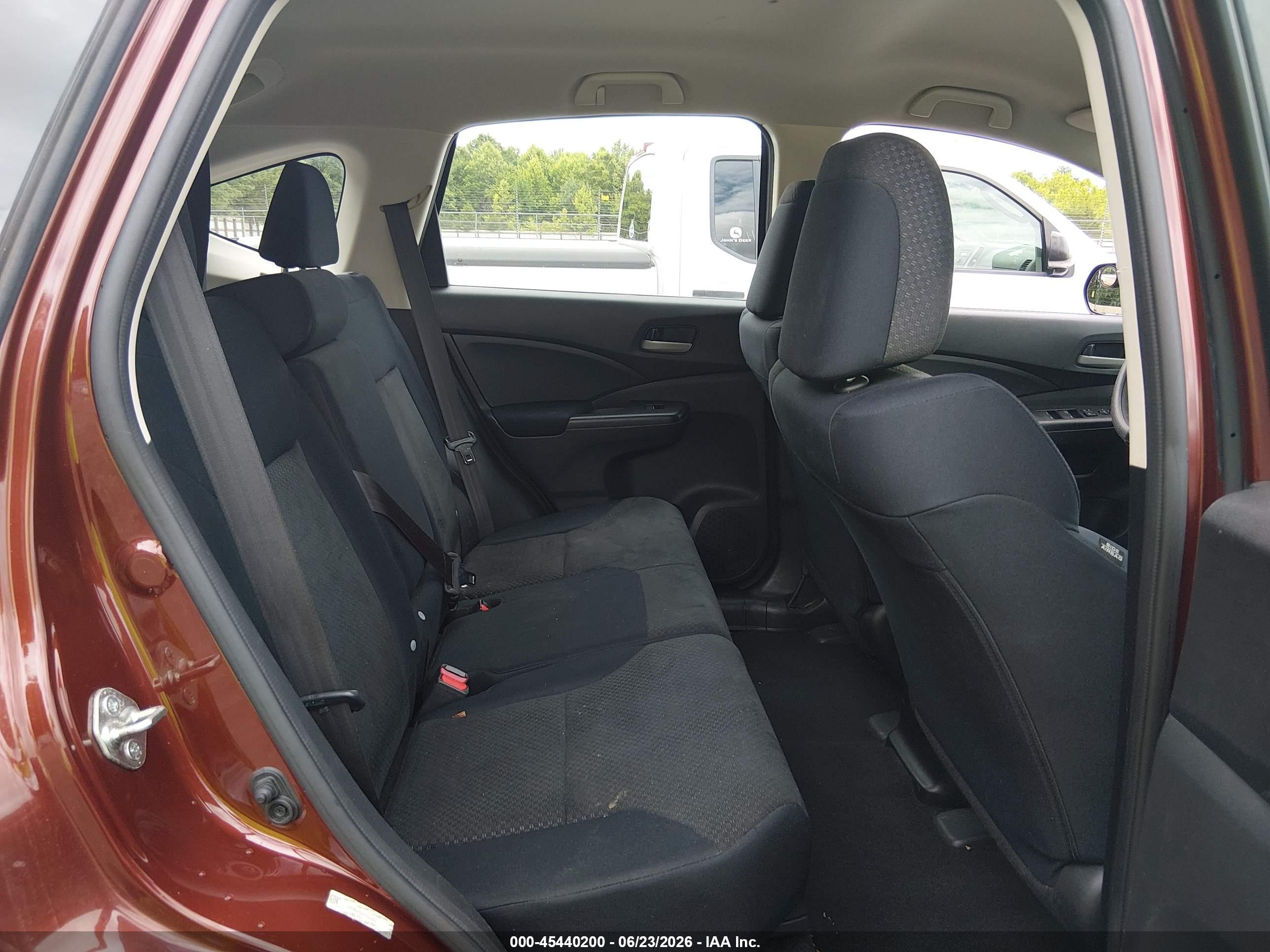 2015 Honda Cr-v Lx Maroon vin: 2HKRM3H32FH502550