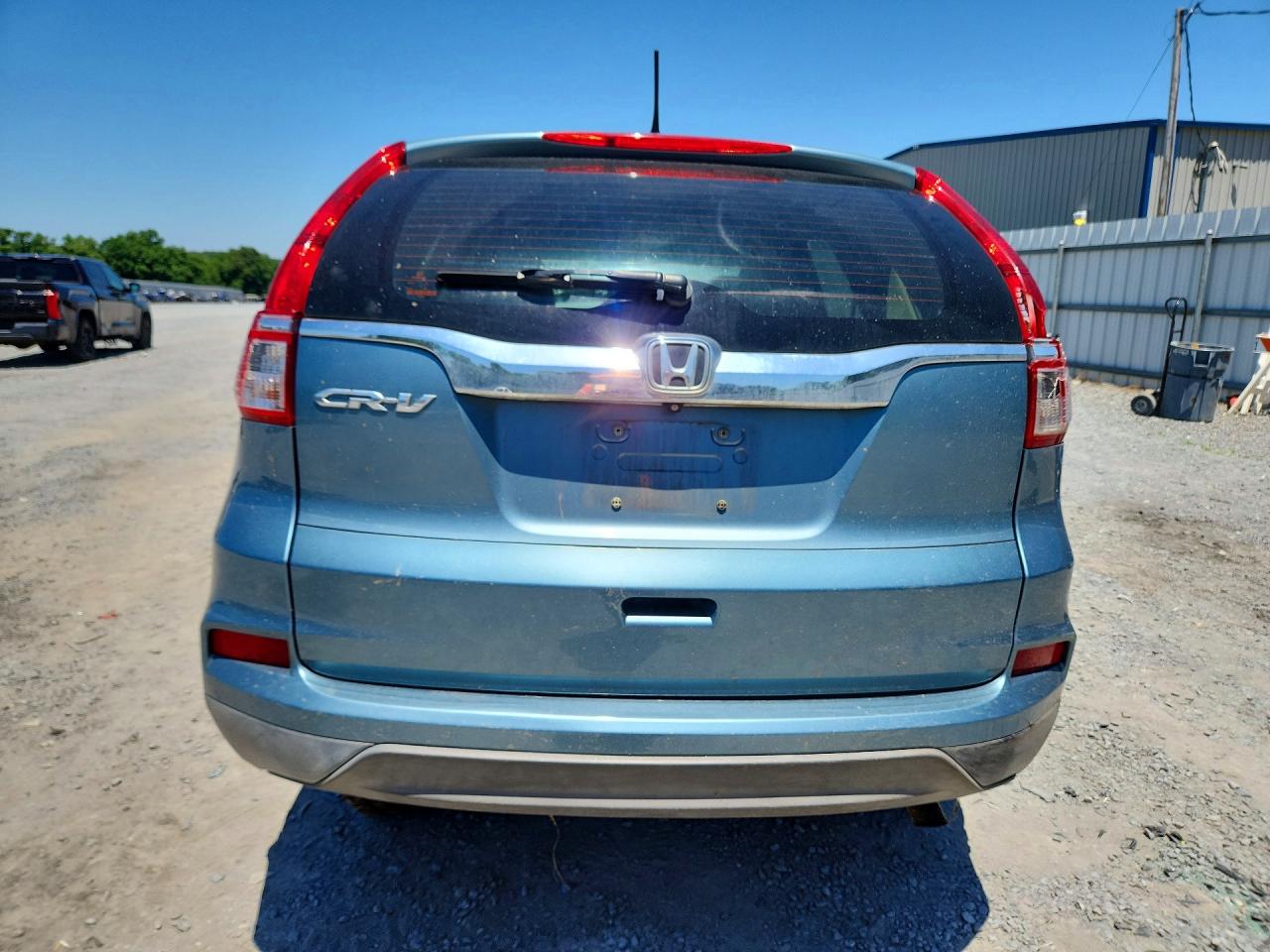2015 Honda Cr-v Lx Blue vin: 2HKRM3H32FH506436