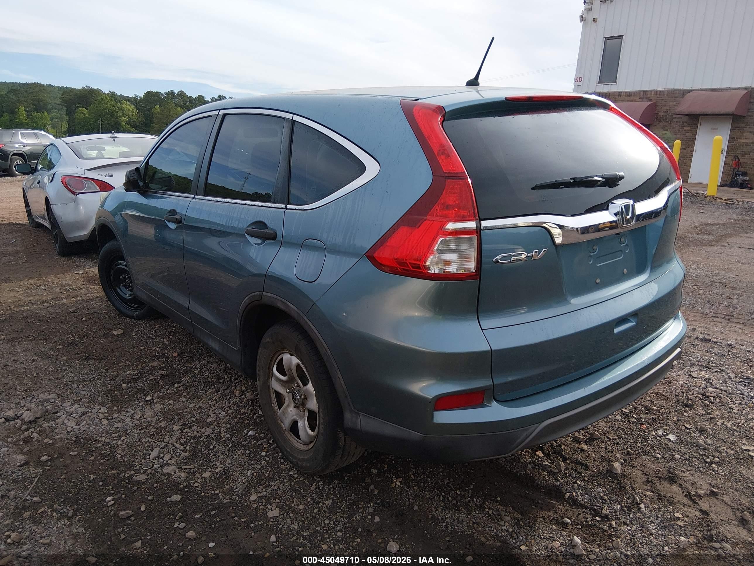 2015 Honda Cr-v Lx Синий vin: 2HKRM3H32FH519543