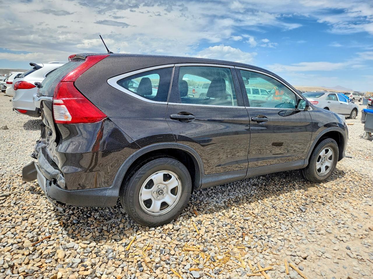 2015 Honda Cr-v Lx Угольный vin: 2HKRM3H32FH552395