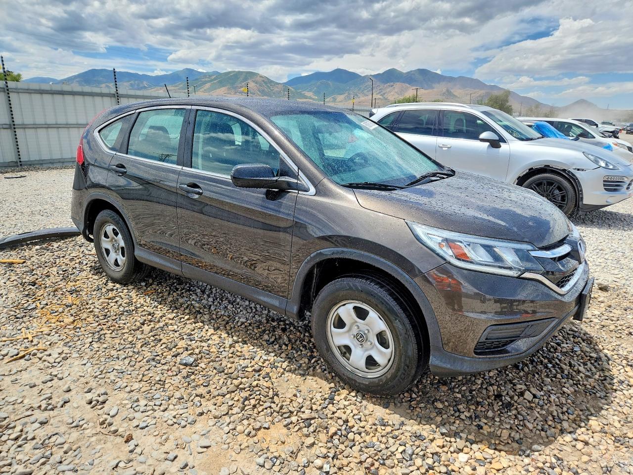 2015 Honda Cr-v Lx Угольный vin: 2HKRM3H32FH552395