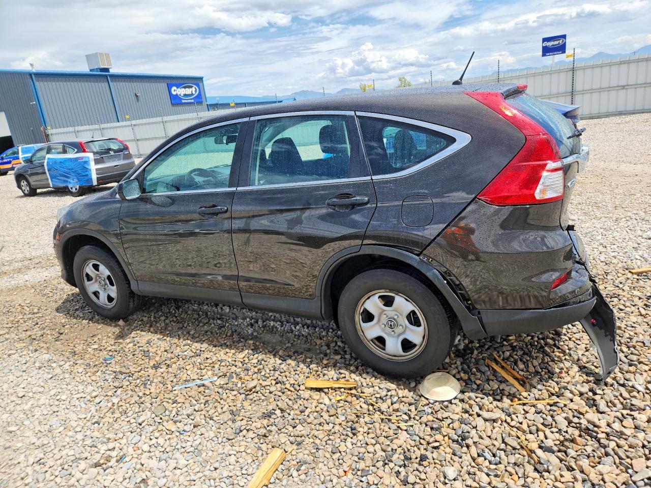 2015 Honda Cr-v Lx Угольный vin: 2HKRM3H32FH552395