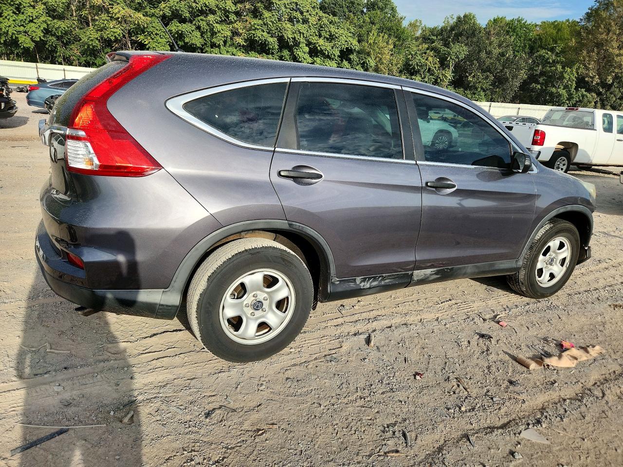 2016 Honda Cr-v Lx Gray vin: 2HKRM3H32GH558151