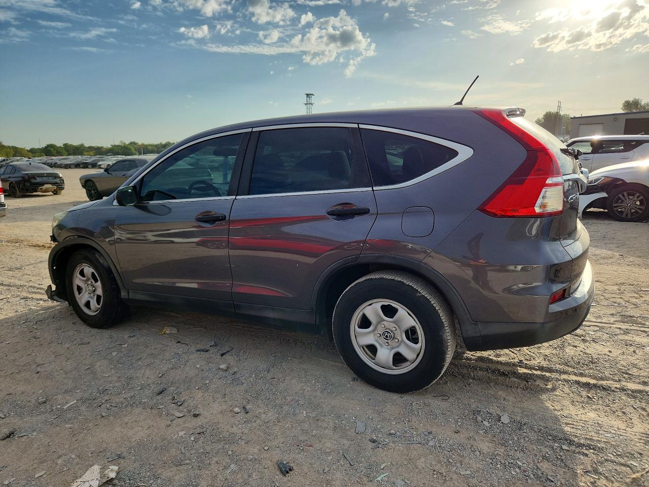 2016 Honda Cr-v Lx Gray vin: 2HKRM3H32GH558151