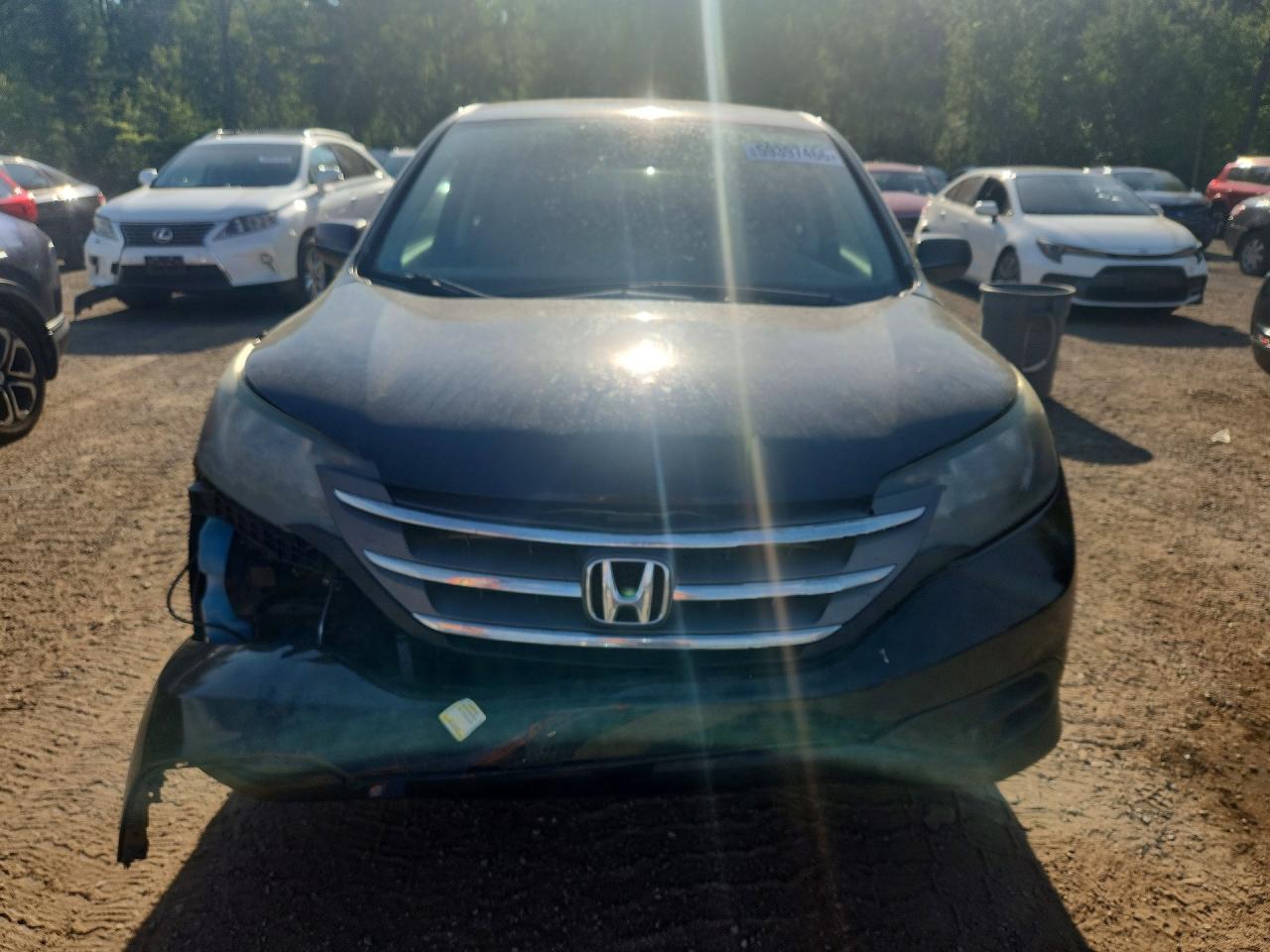 2012 Honda Cr-v Lx Black vin: 2HKRM3H33CH001338