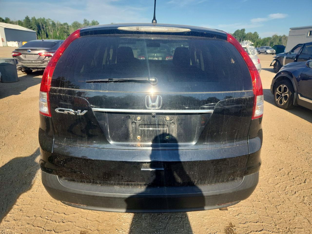 2012 Honda Cr-v Lx Black vin: 2HKRM3H33CH001338