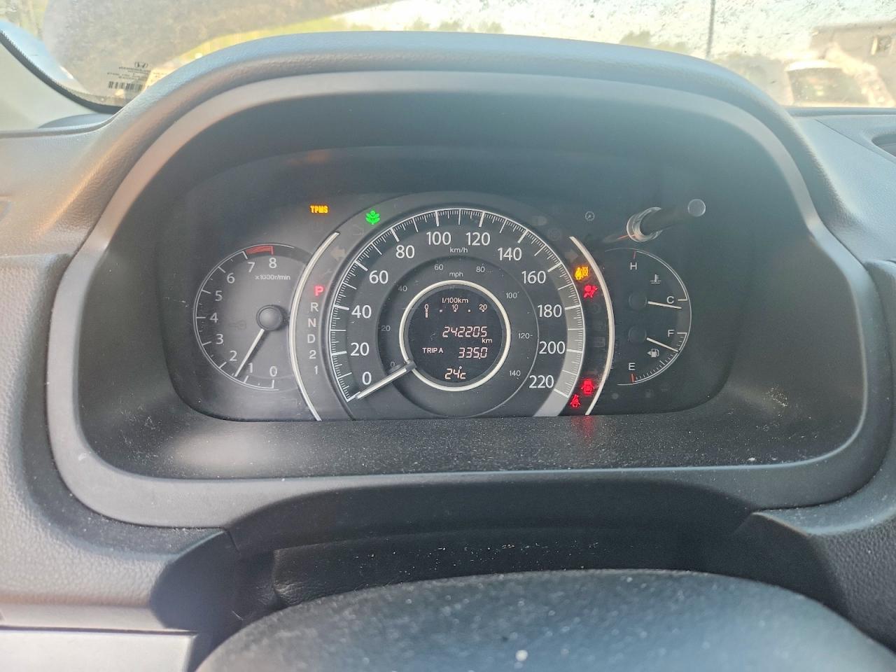 2012 Honda Cr-v Lx Black vin: 2HKRM3H33CH001338