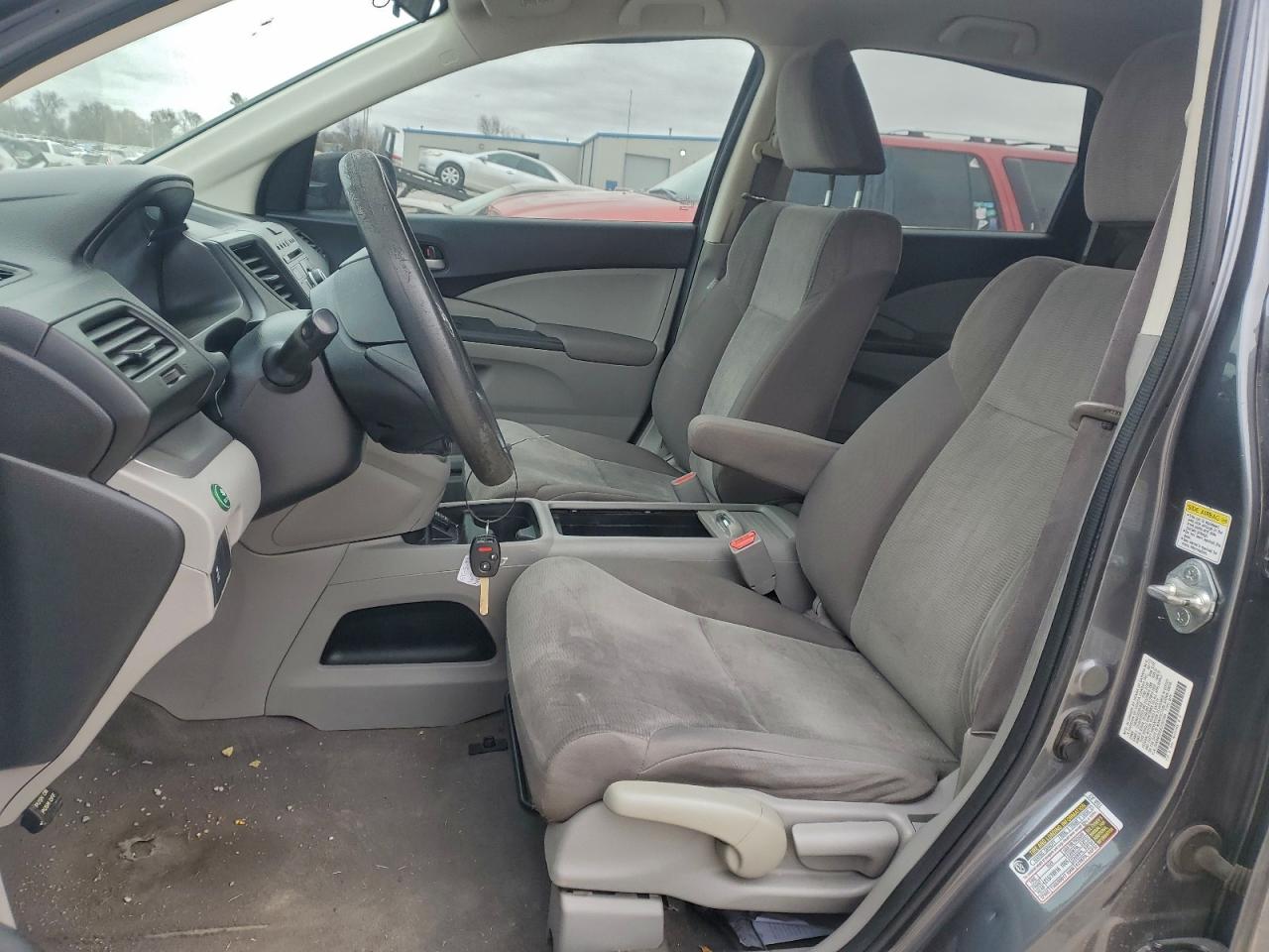 2012 Honda Cr-v Lx Gray vin: 2HKRM3H33CH501094