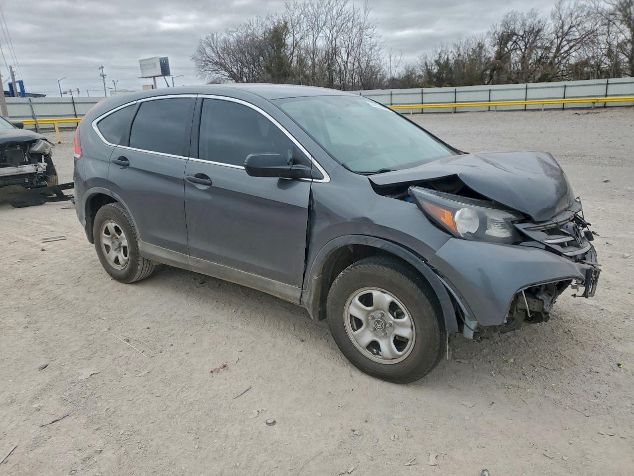 2012 Honda Cr-v Lx Gray vin: 2HKRM3H33CH501094