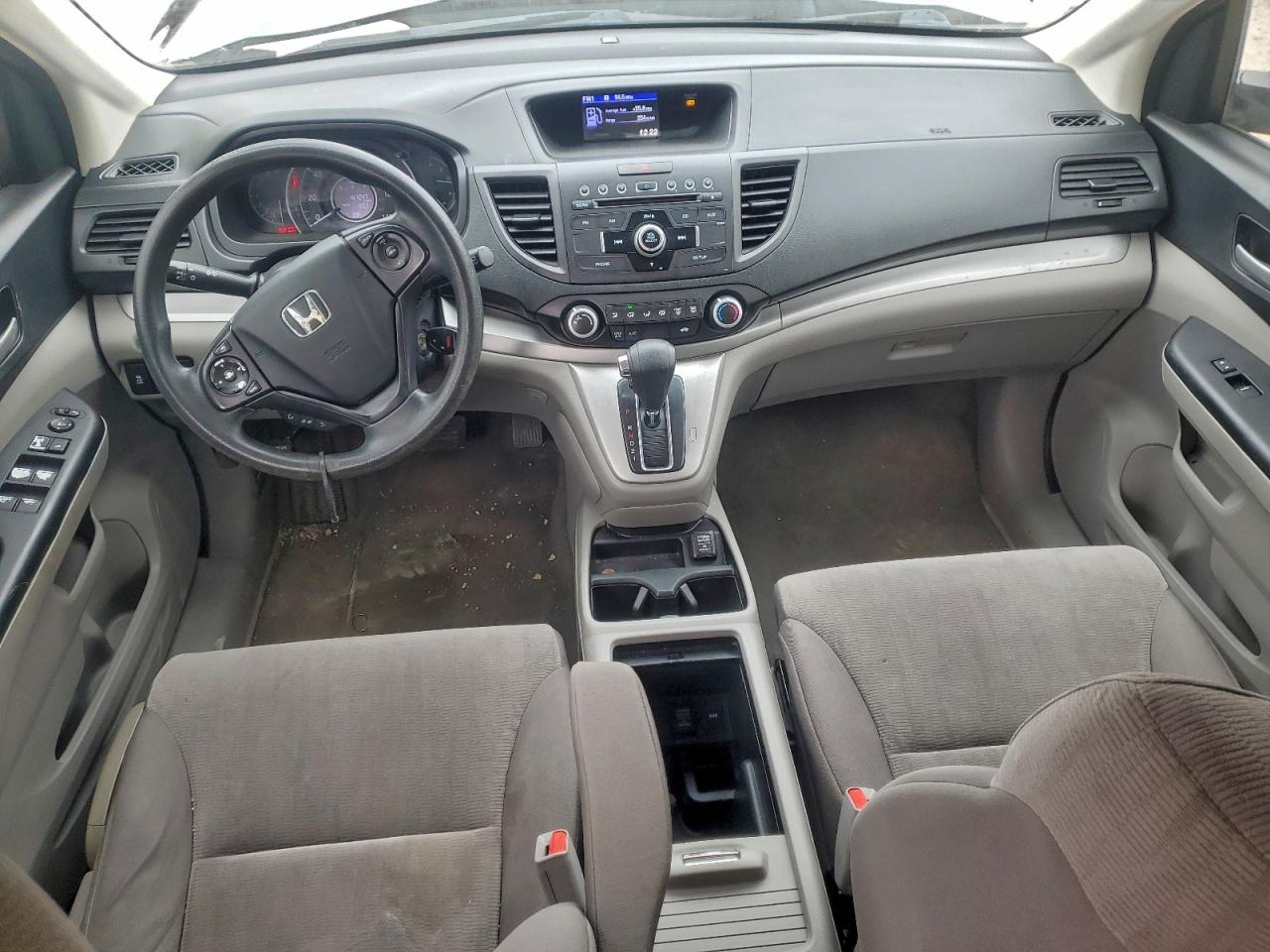 2012 Honda Cr-v Lx Gray vin: 2HKRM3H33CH501094
