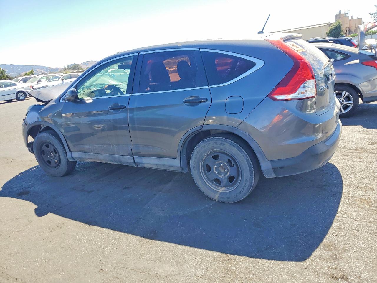 2012 Honda Cr-v Lx Gray vin: 2HKRM3H33CH502097