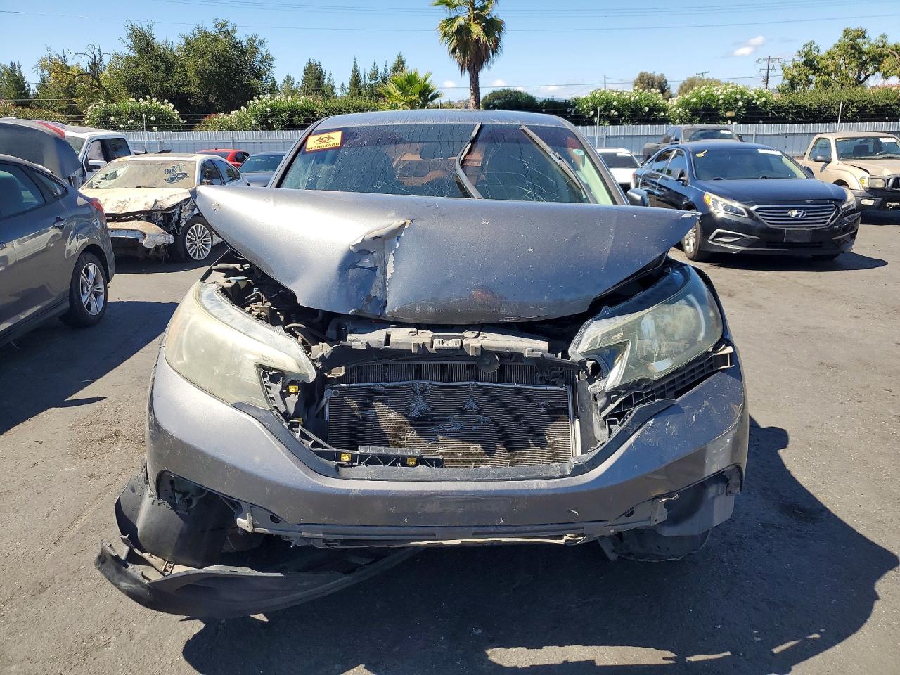 2012 Honda Cr-v Lx Gray vin: 2HKRM3H33CH502097