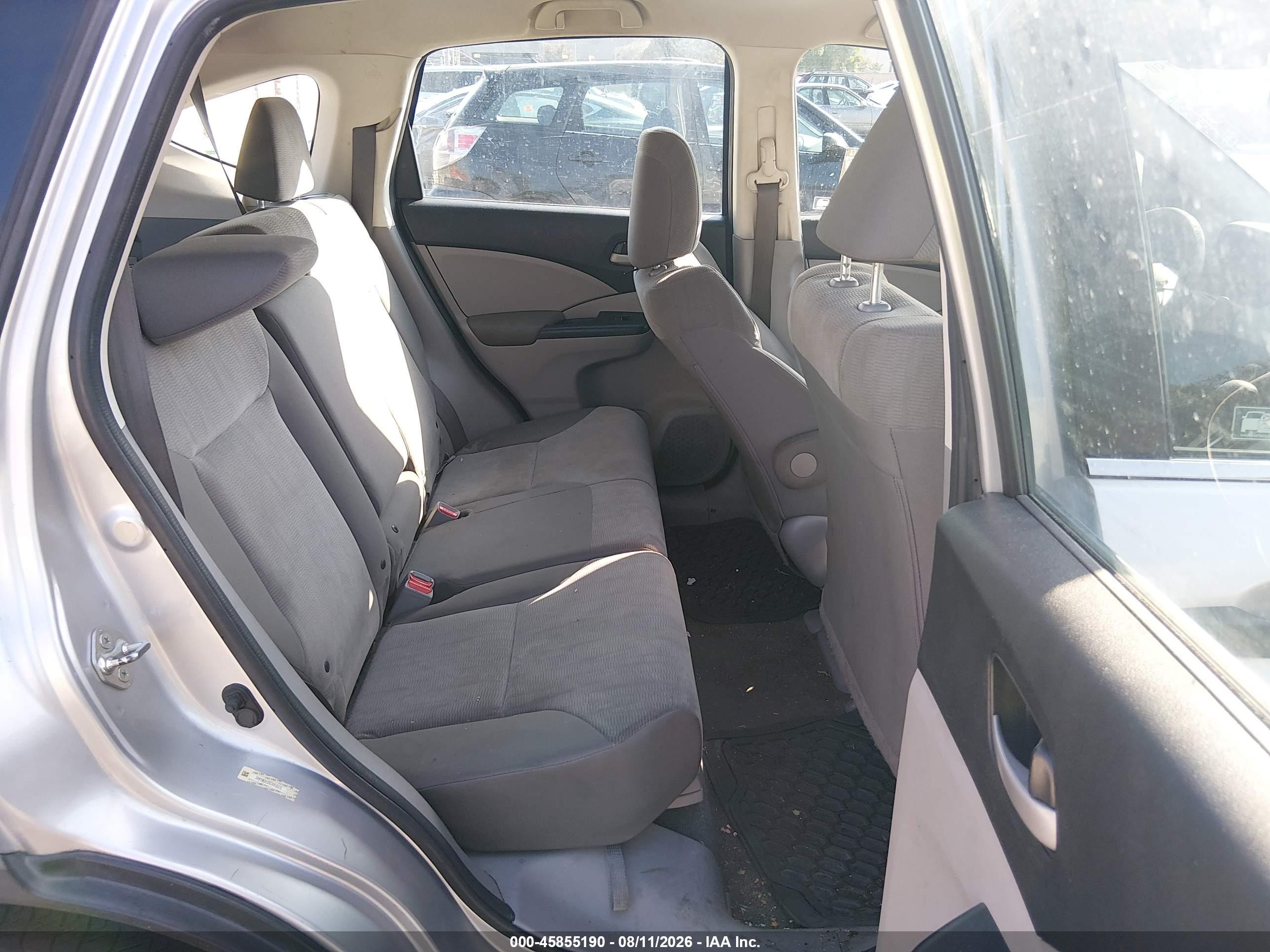 2012 Honda Cr-v Lx Silver vin: 2HKRM3H33CH512015