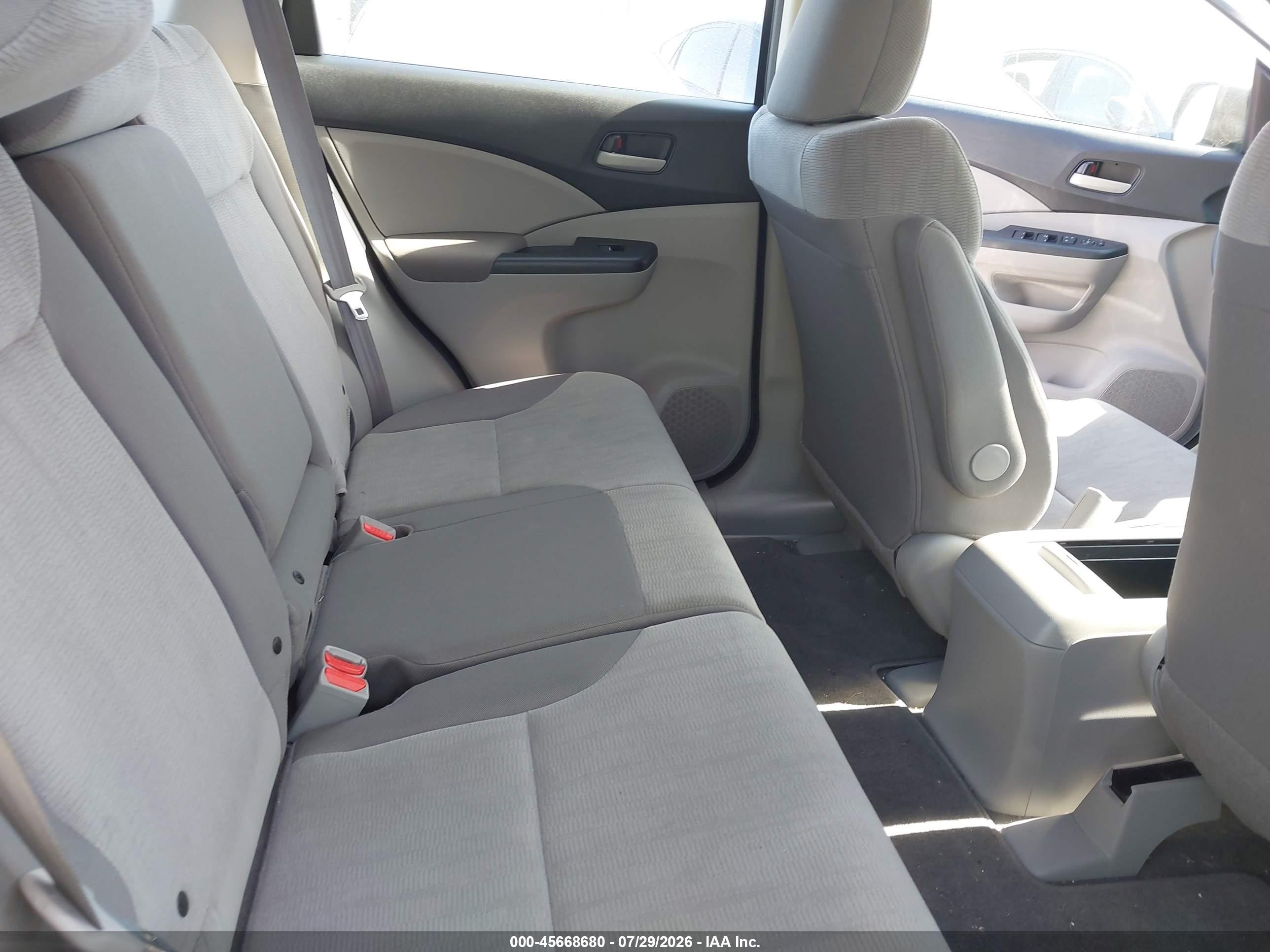 2012 Honda Cr-v Lx Белый vin: 2HKRM3H33CH513486
