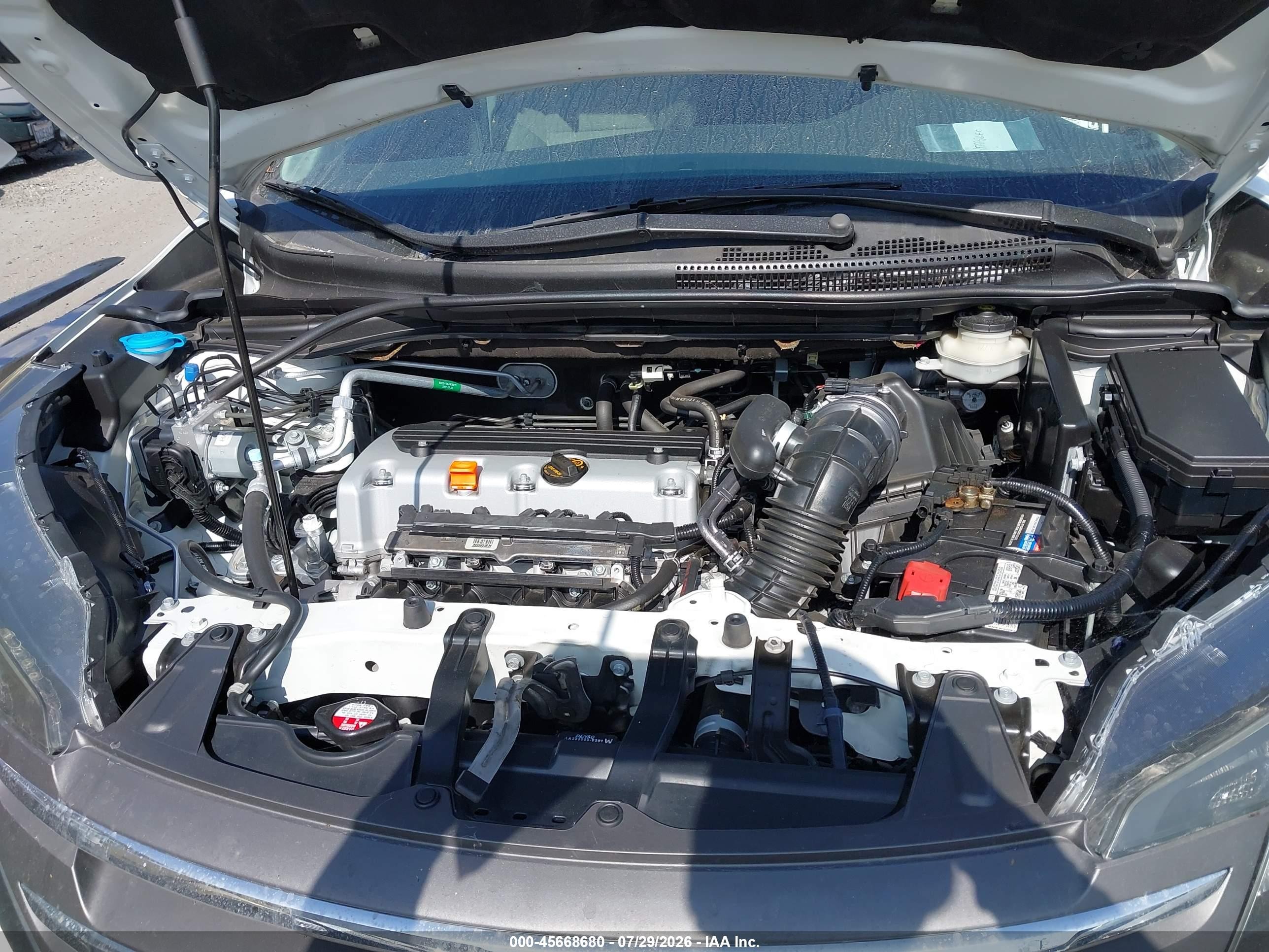 2012 Honda Cr-v Lx Белый vin: 2HKRM3H33CH513486