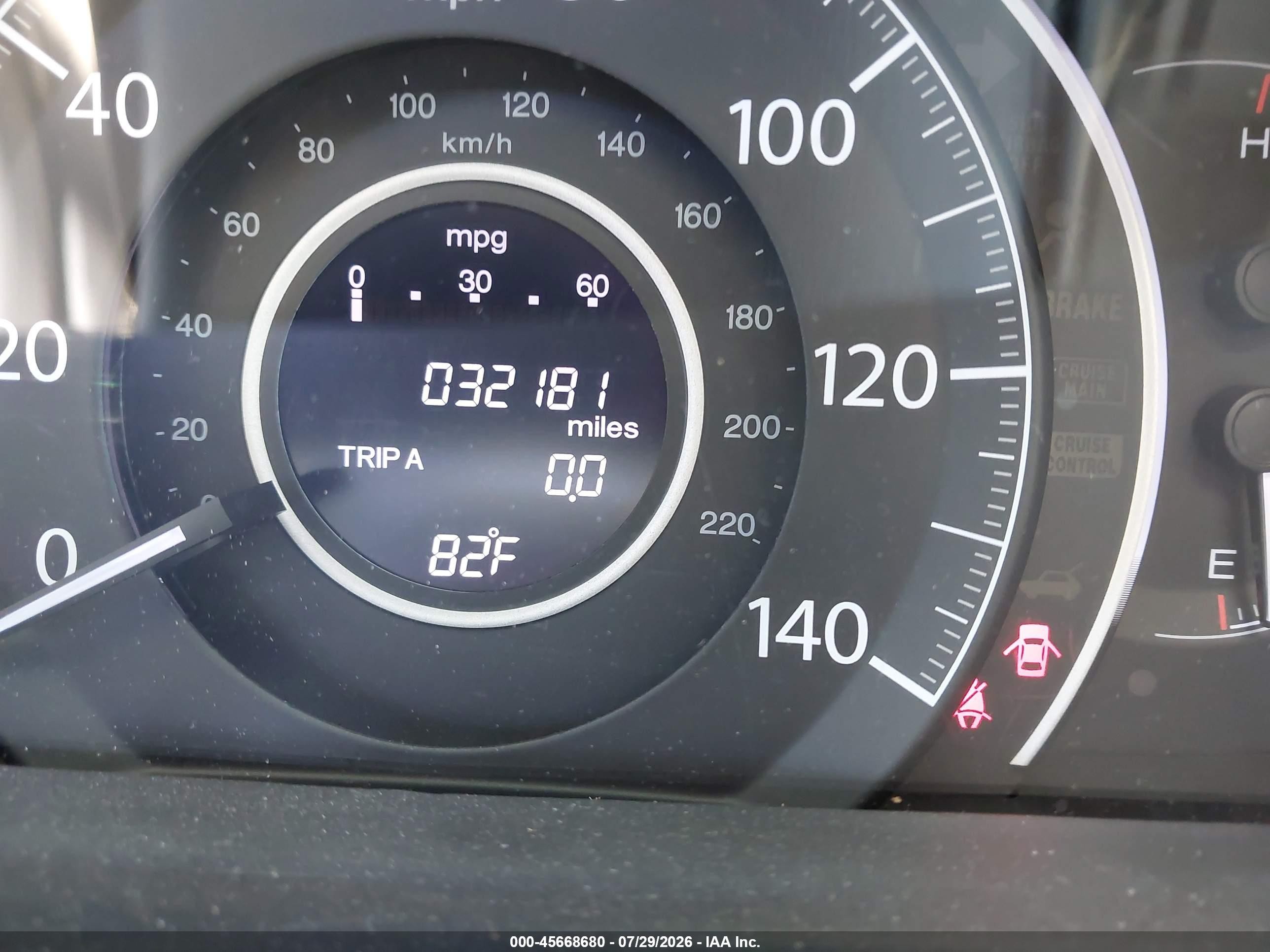 2012 Honda Cr-v Lx Белый vin: 2HKRM3H33CH513486