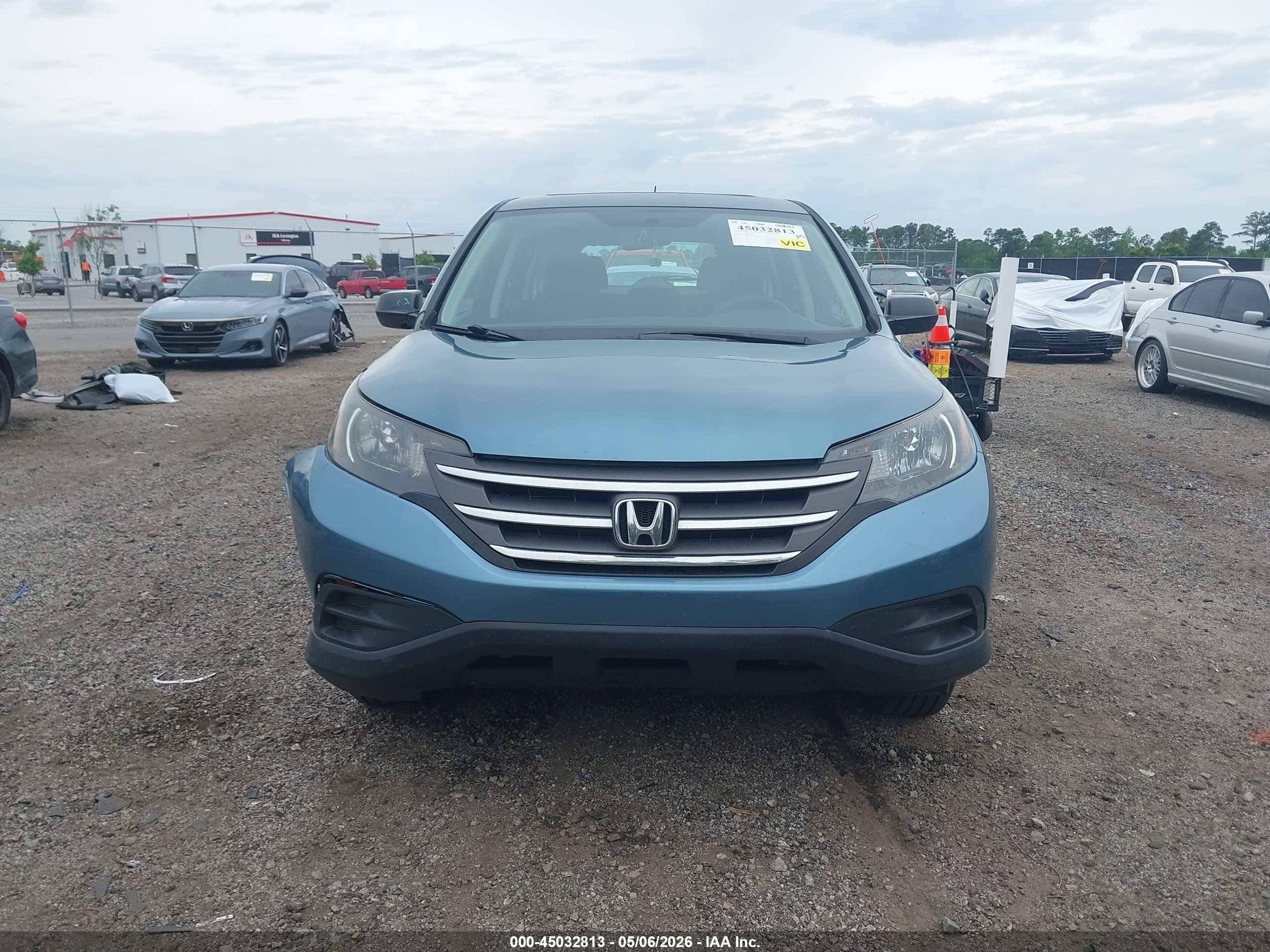 2014 Honda Cr-v Lx Light Blue vin: 2HKRM3H33EH503608