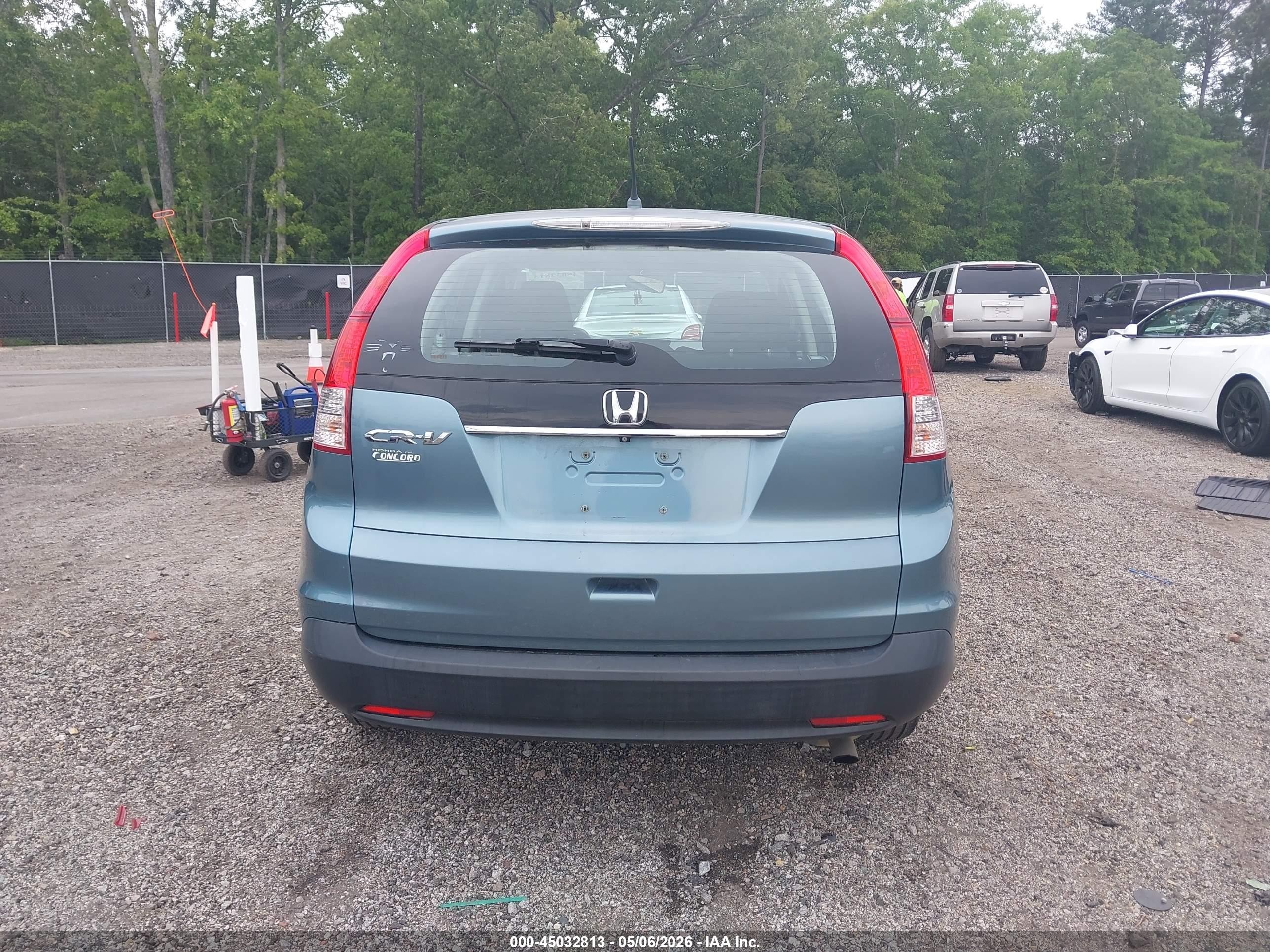 2014 Honda Cr-v Lx Light Blue vin: 2HKRM3H33EH503608