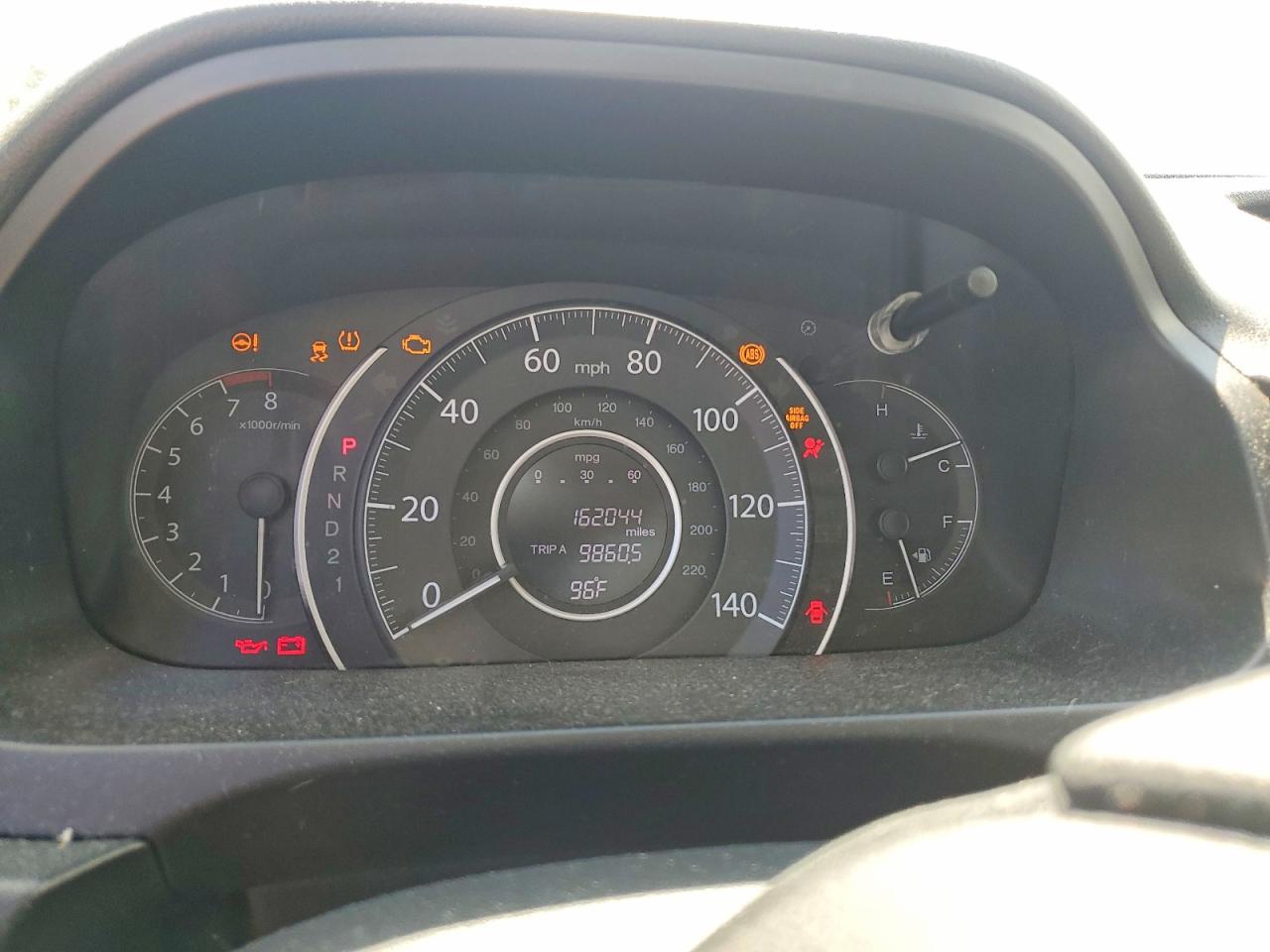 2014 Honda Cr-v Lx Gray vin: 2HKRM3H33EH510798