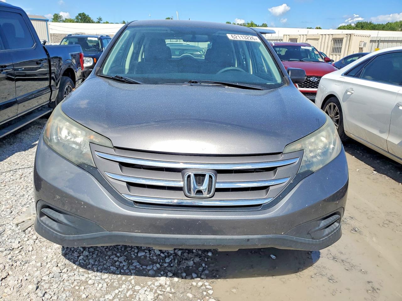 2014 Honda Cr-v Lx Gray vin: 2HKRM3H33EH510798