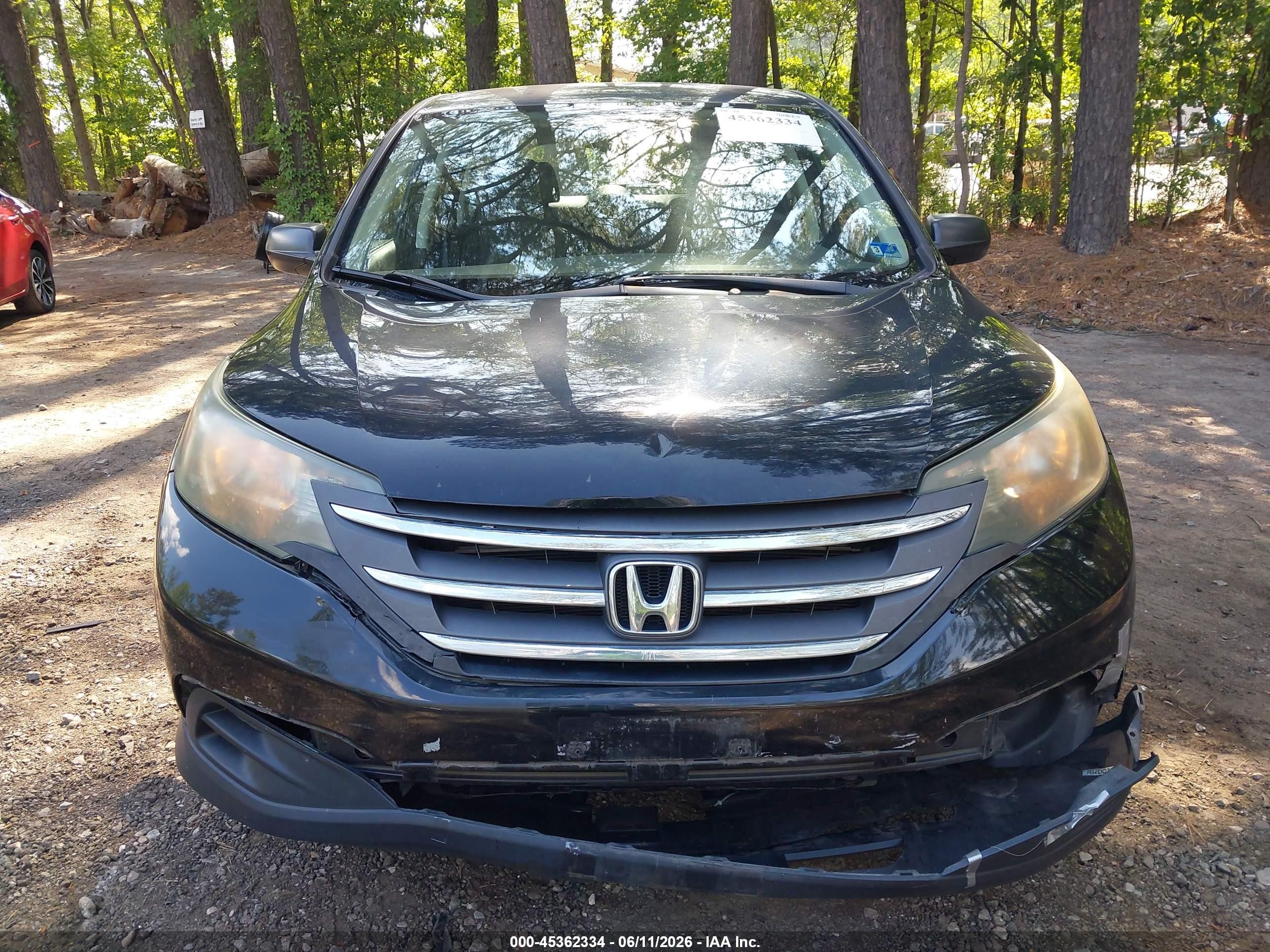 2014 Honda Cr-v Lx Black vin: 2HKRM3H33EH545700