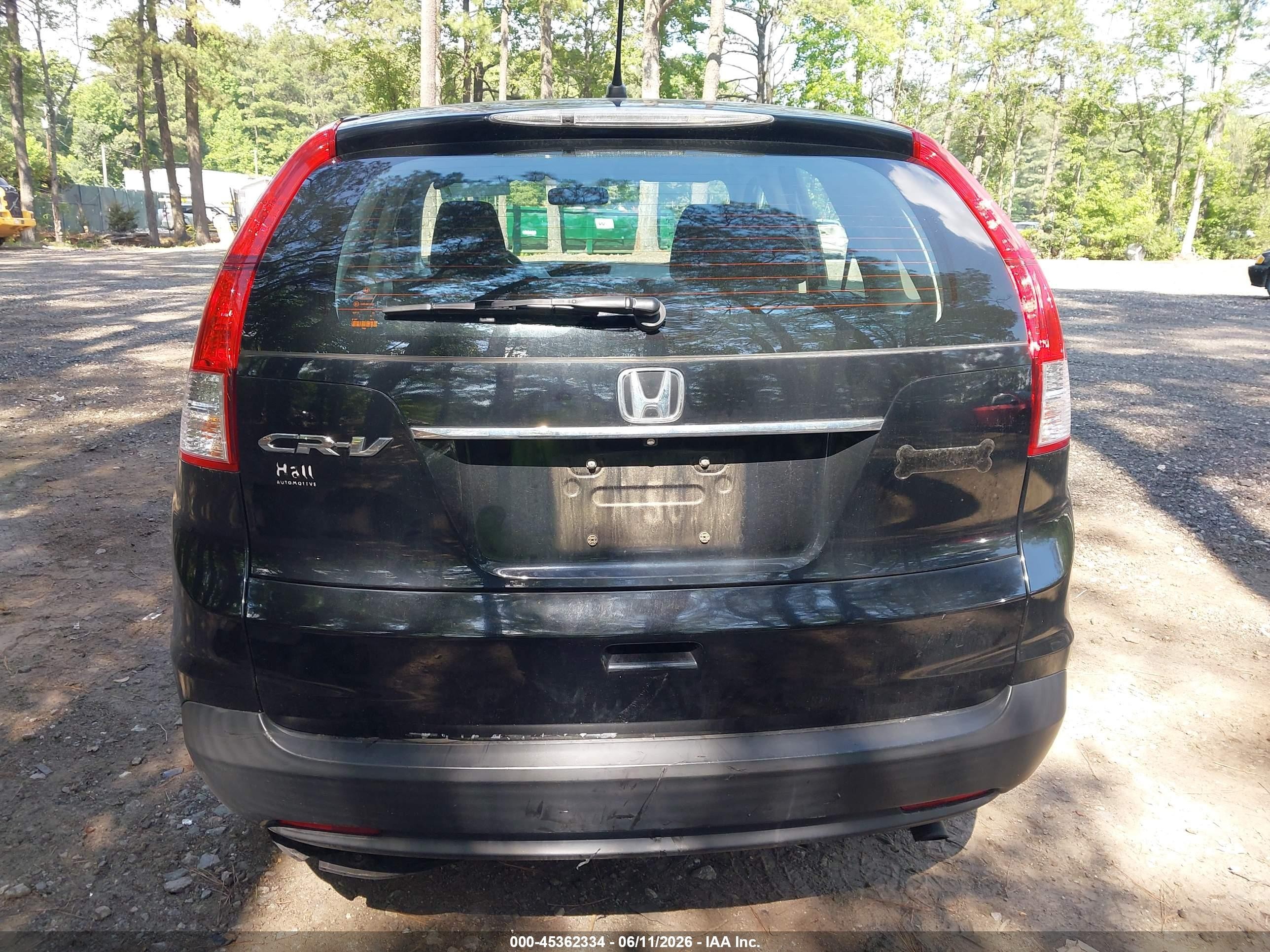 2014 Honda Cr-v Lx Black vin: 2HKRM3H33EH545700