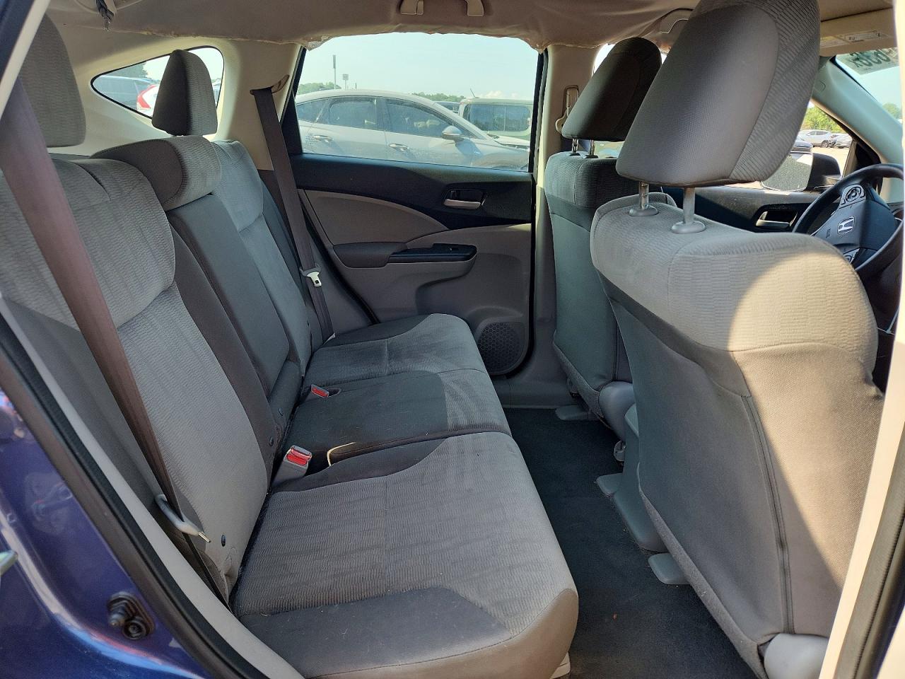 2014 Honda Cr-v Lx Blue vin: 2HKRM3H33EH556597