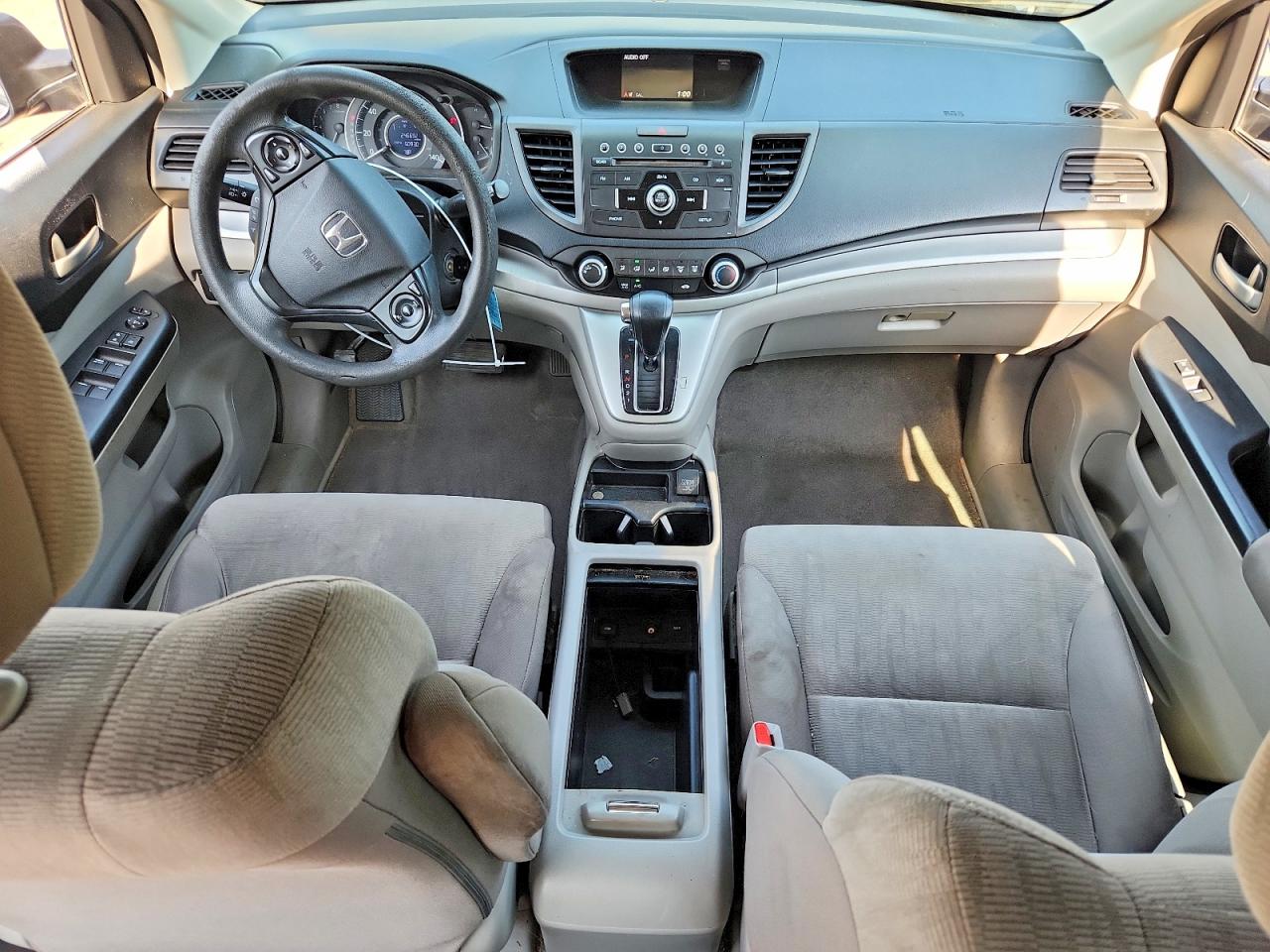 2014 Honda Cr-v Lx Blue vin: 2HKRM3H33EH556597