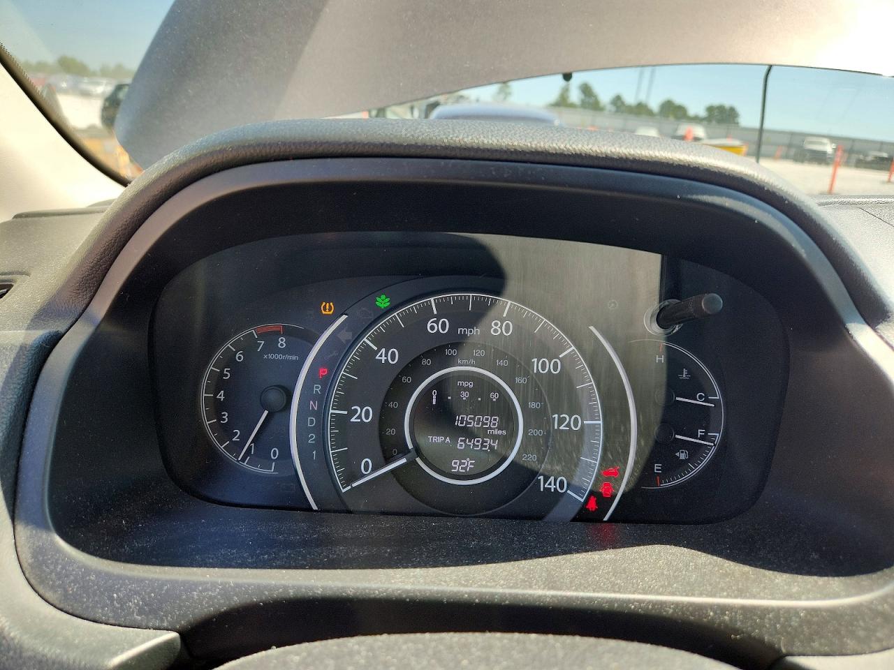 2014 Honda Cr-v Lx Коричневый vin: 2HKRM3H33EH564554