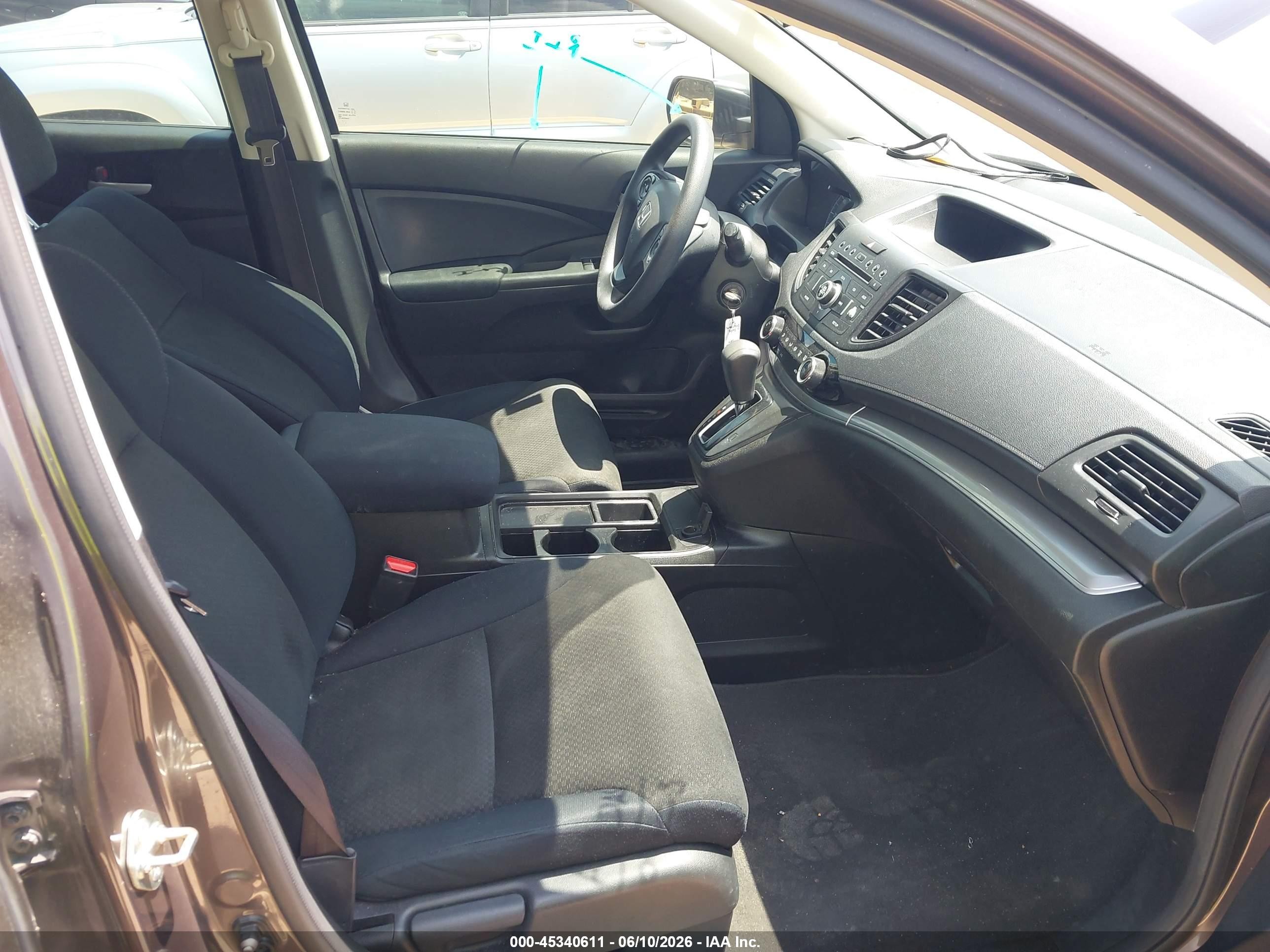 2015 Honda Cr-v Lx Gray vin: 2HKRM3H33FH507126