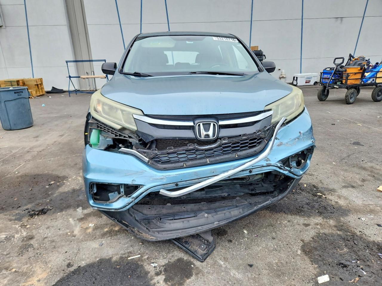 2015 Honda Cr-v Lx Бирюзовый vin: 2HKRM3H33FH519485