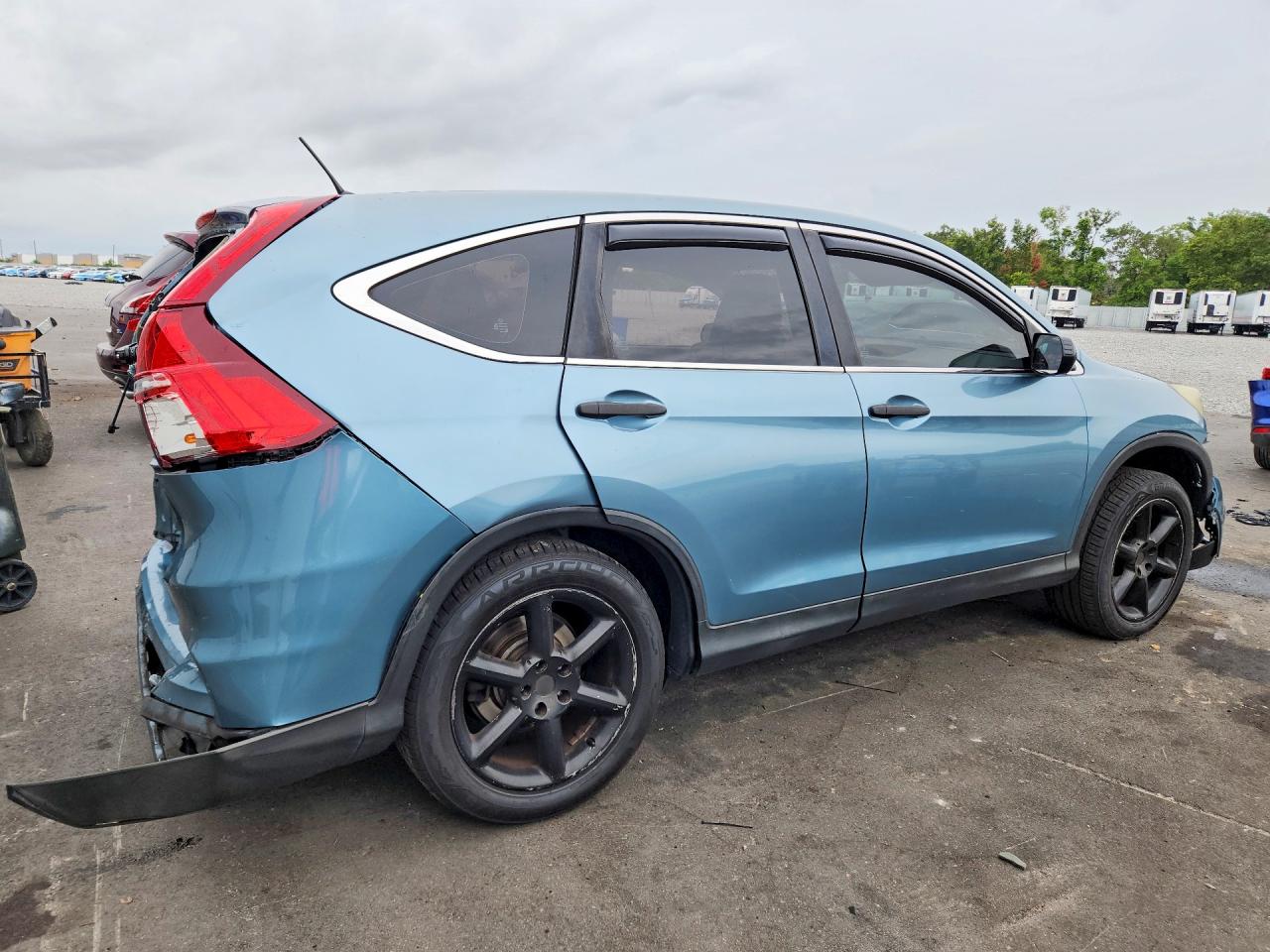 2015 Honda Cr-v Lx Бирюзовый vin: 2HKRM3H33FH519485
