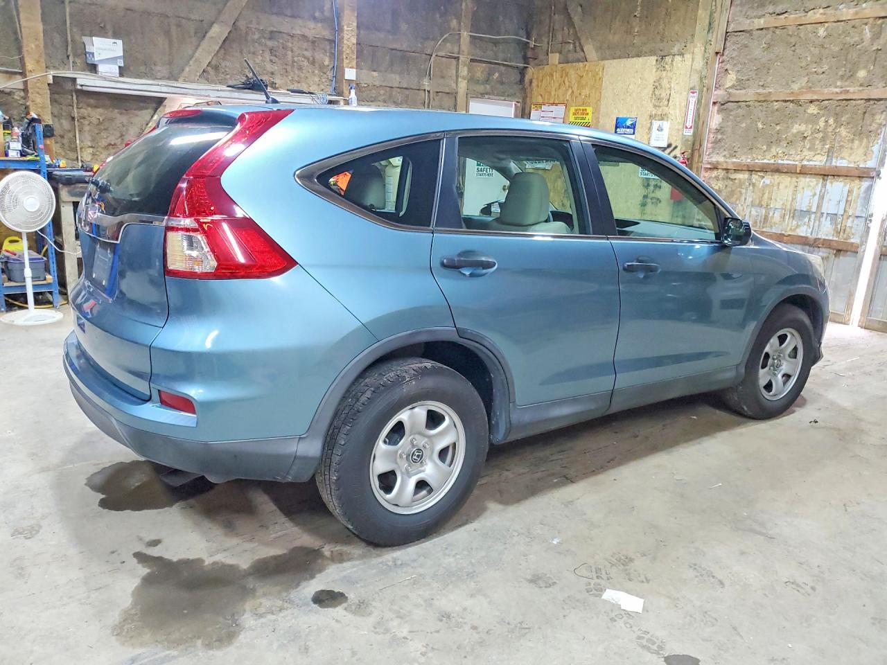 2015 Honda Cr-v Lx Blue vin: 2HKRM3H33FH530681