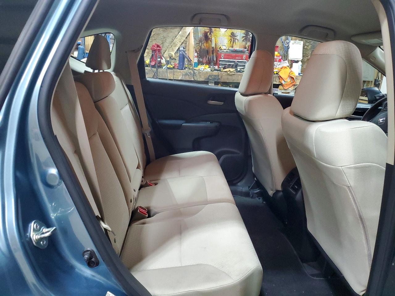 2015 Honda Cr-v Lx Blue vin: 2HKRM3H33FH530681