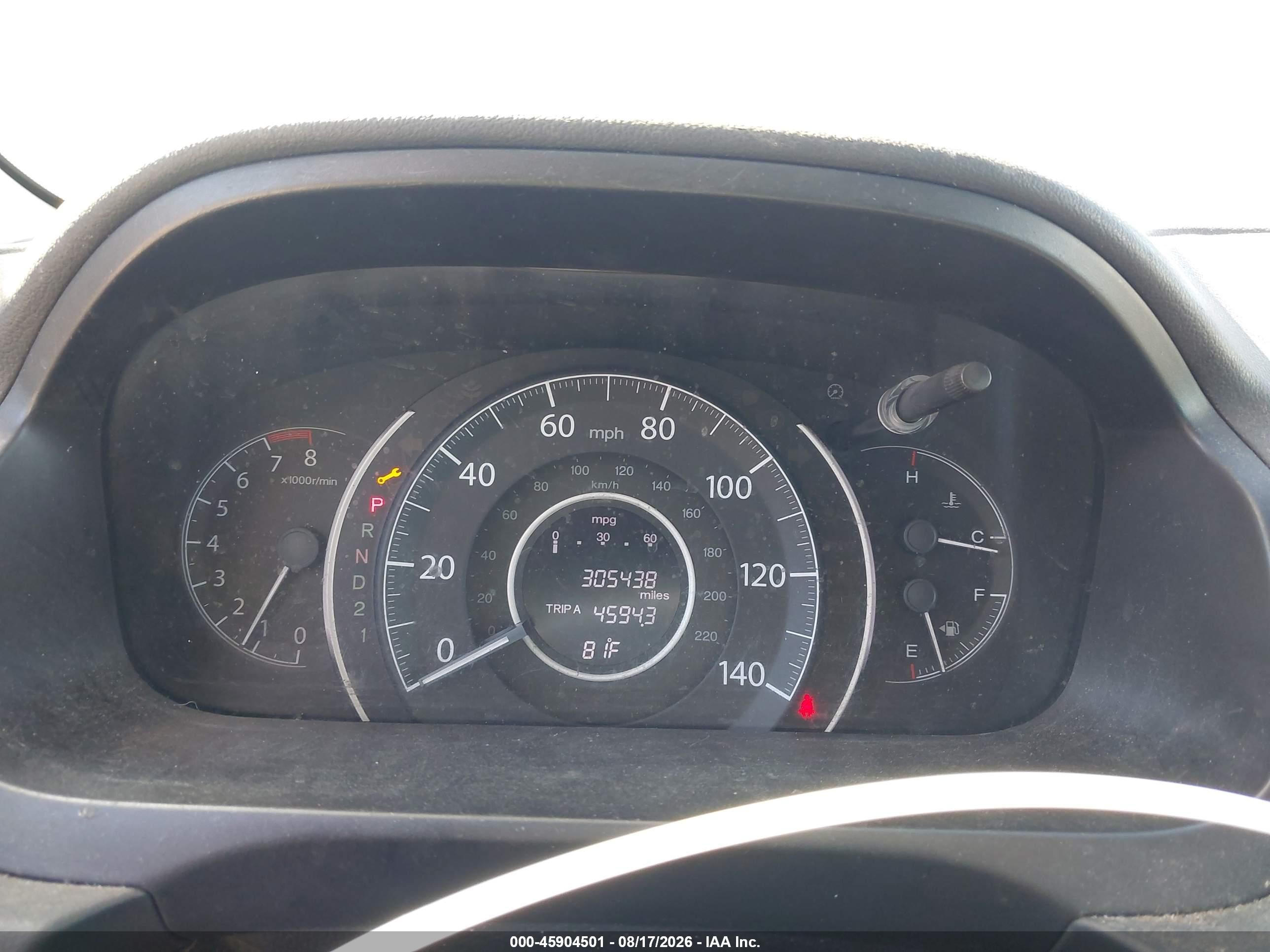 2012 Honda Cr-v Lx Черный vin: 2HKRM3H34CH508622