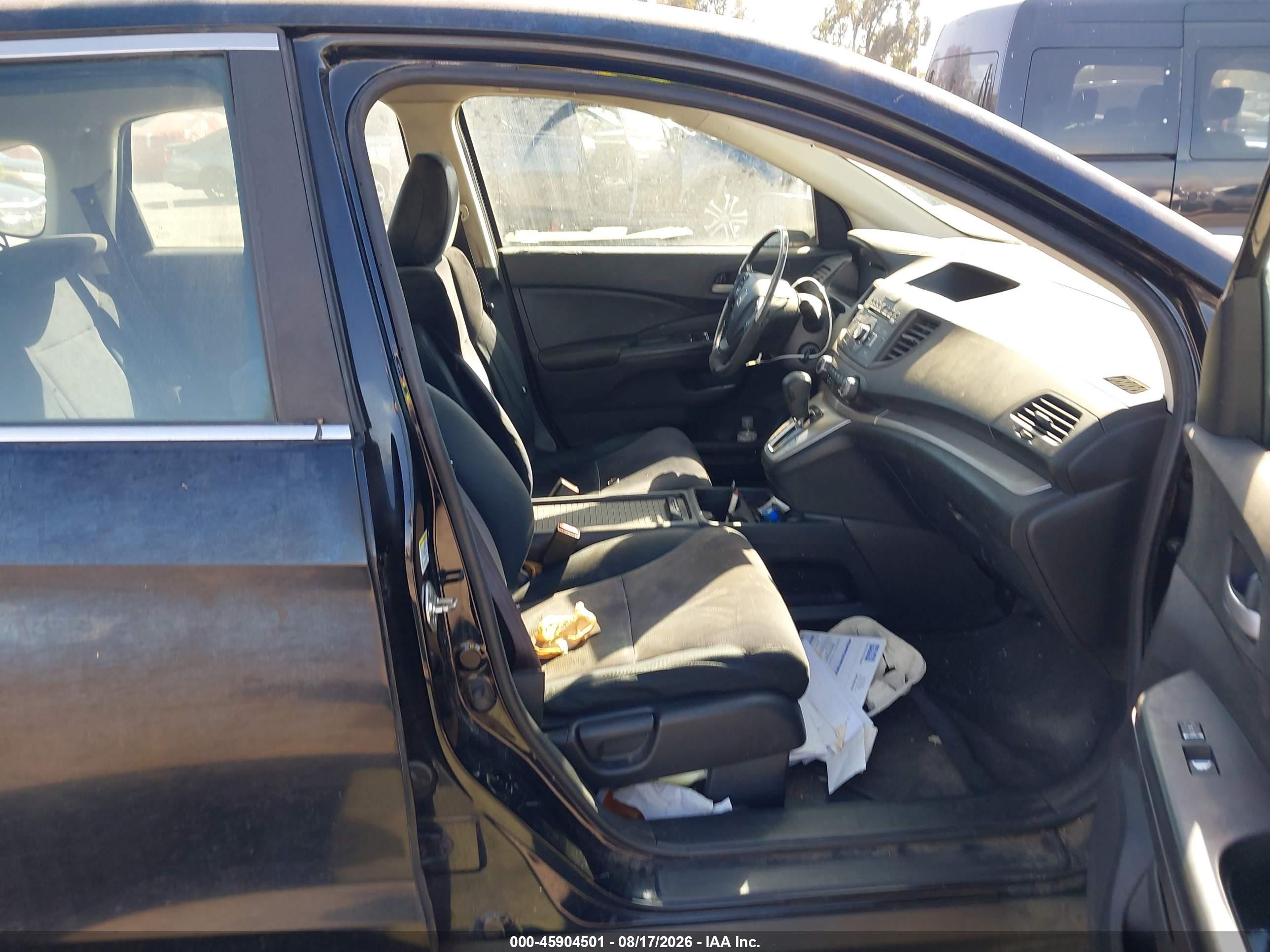 2012 Honda Cr-v Lx Черный vin: 2HKRM3H34CH508622