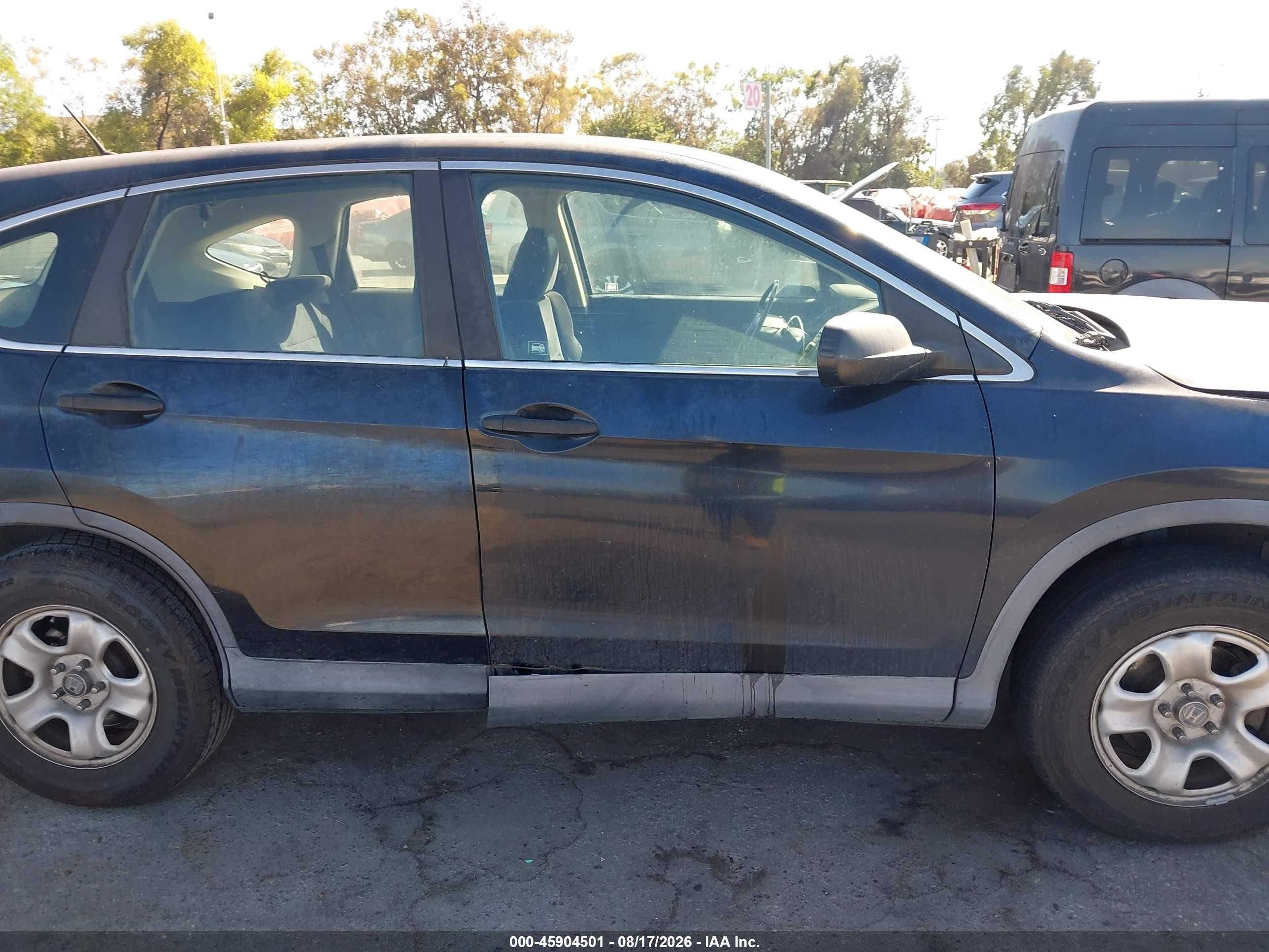 2012 Honda Cr-v Lx Черный vin: 2HKRM3H34CH508622
