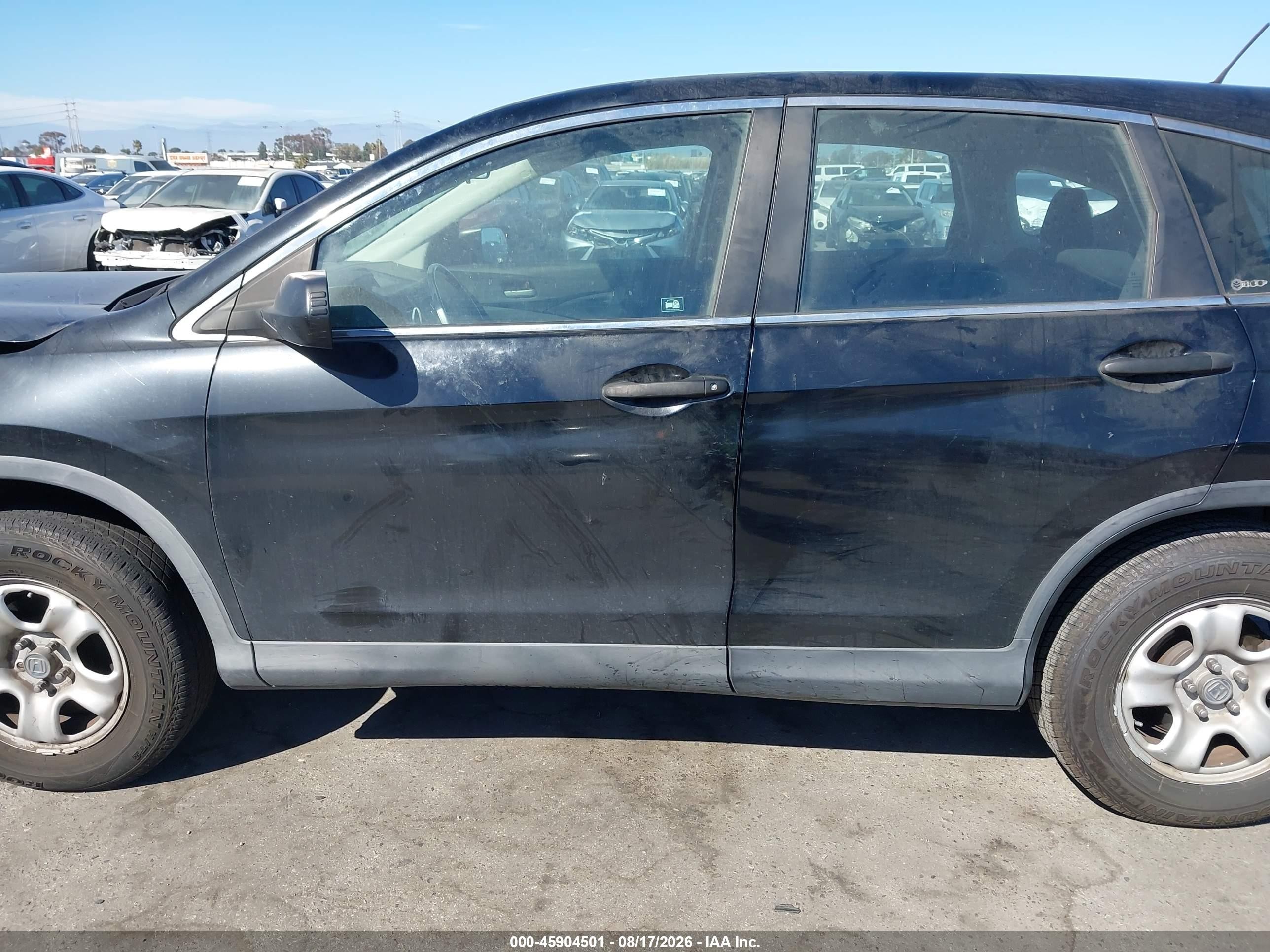 2012 Honda Cr-v Lx Черный vin: 2HKRM3H34CH508622