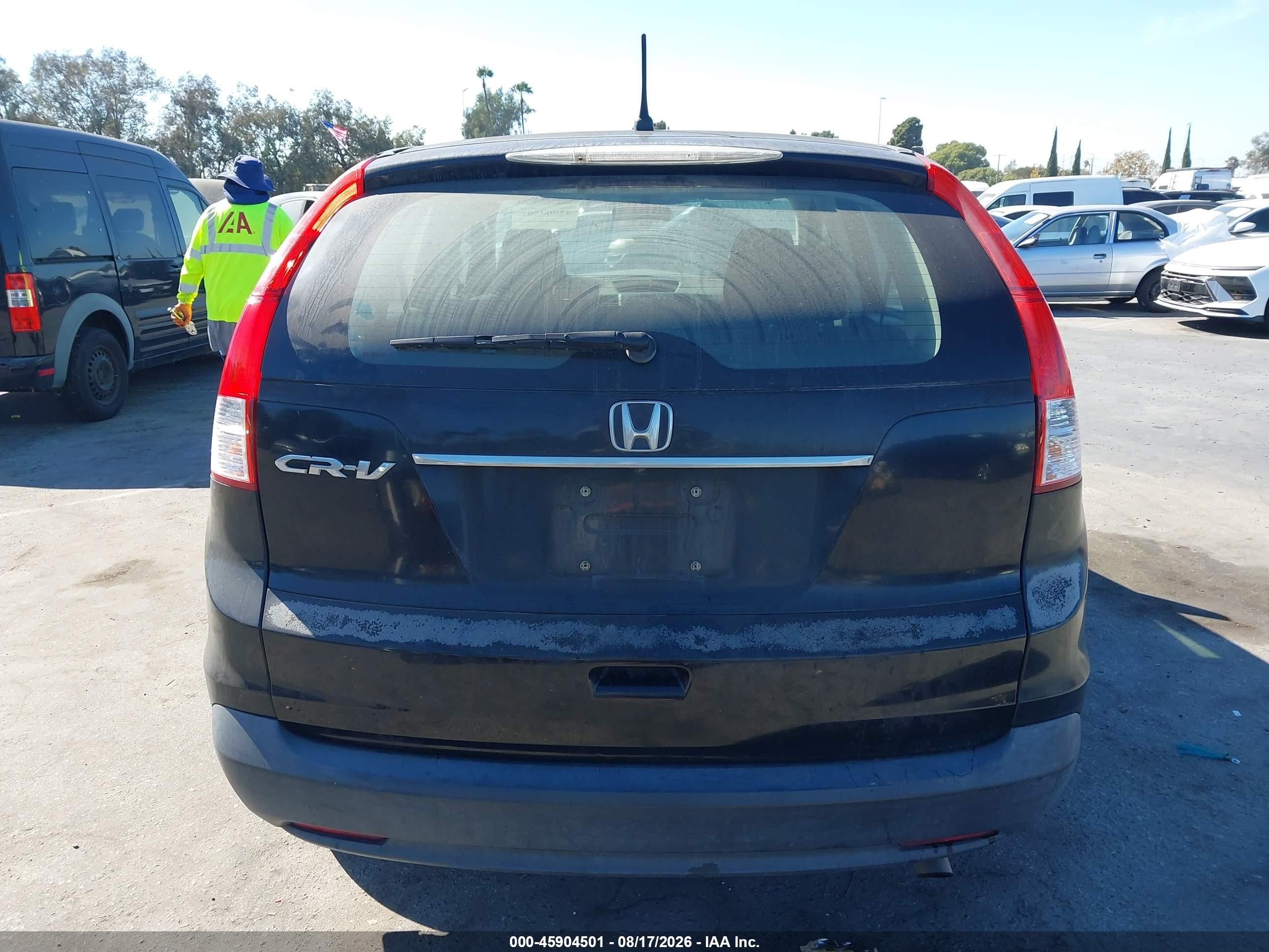 2012 Honda Cr-v Lx Черный vin: 2HKRM3H34CH508622