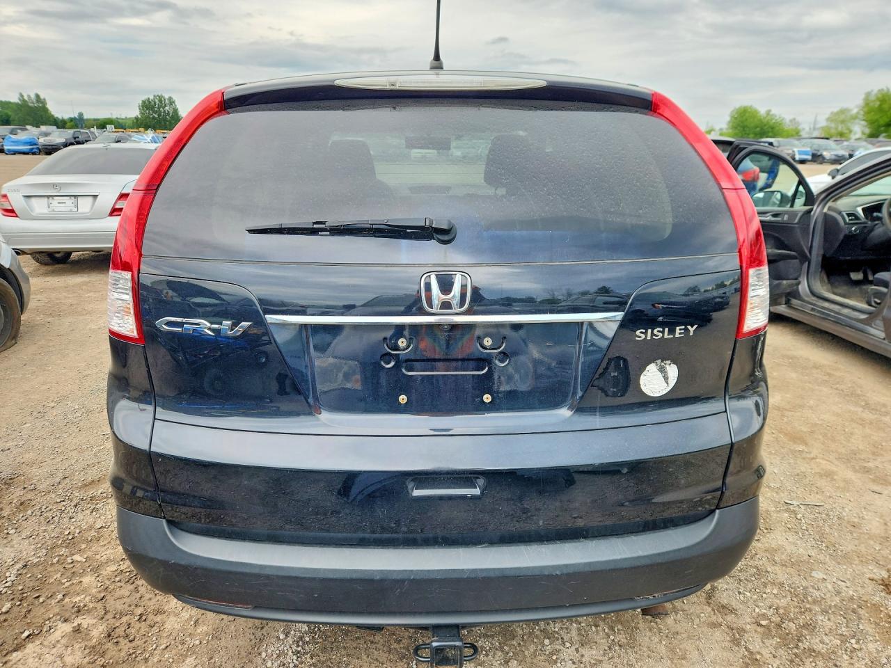 2013 Honda Cr-v Lx Black vin: 2HKRM3H34DH001298