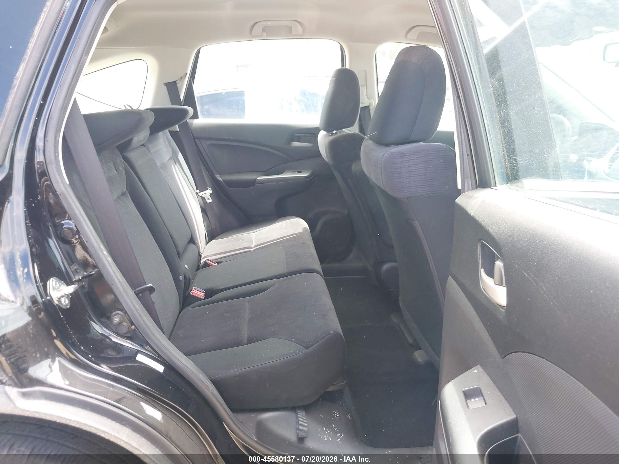2013 Honda Cr-v Lx Black vin: 2HKRM3H34DH514454