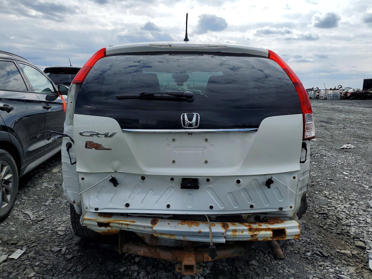 2014 Honda Cr-v Lx Белый vin: 2HKRM3H34EH005305