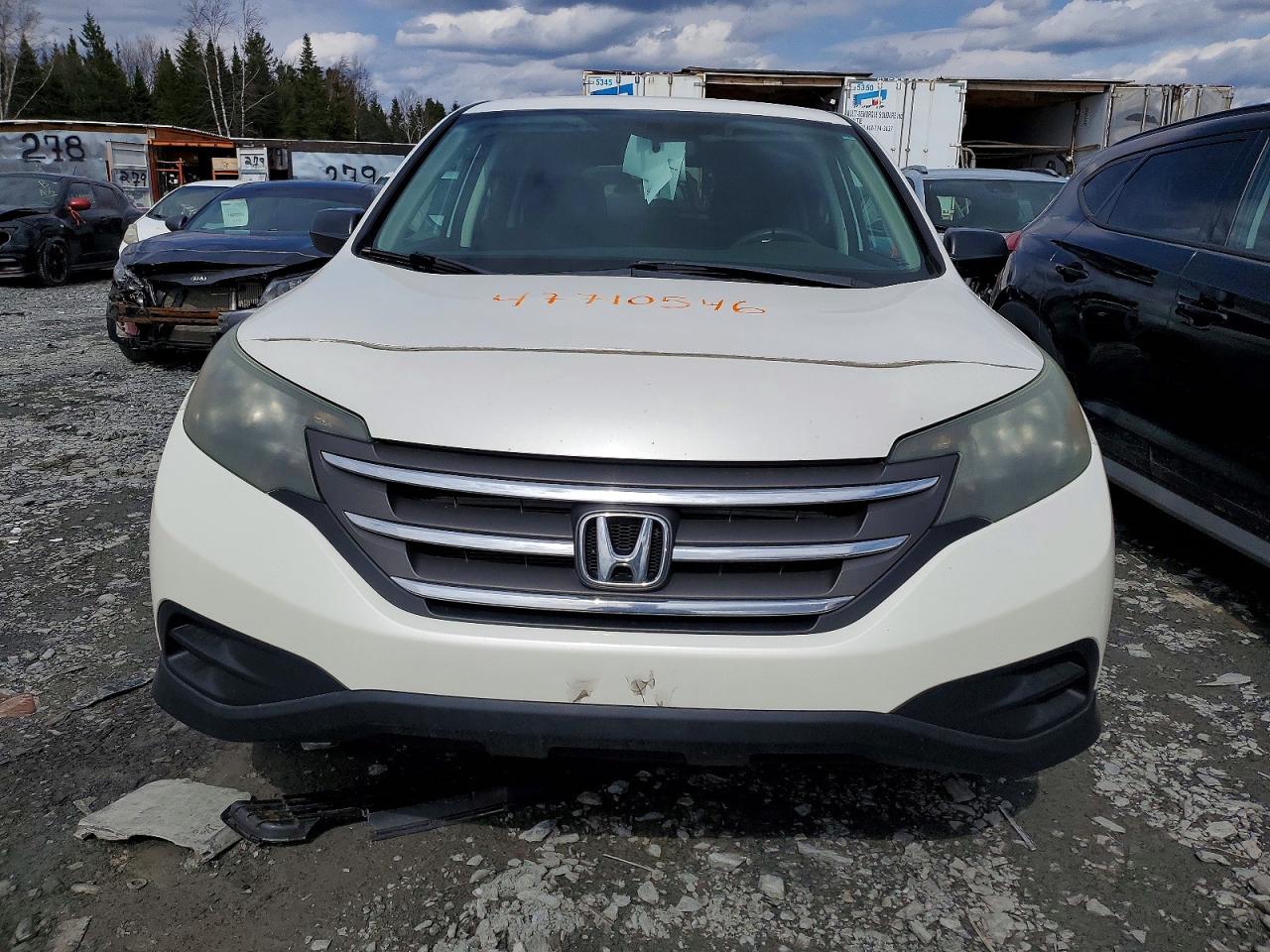 2014 Honda Cr-v Lx Белый vin: 2HKRM3H34EH005305