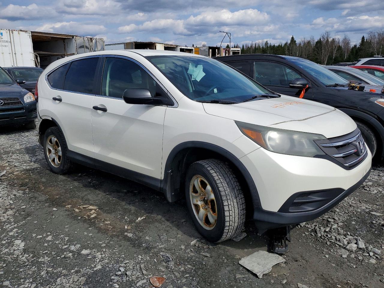 2014 Honda Cr-v Lx Белый vin: 2HKRM3H34EH005305