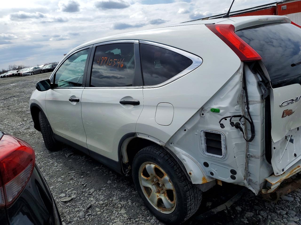 2014 Honda Cr-v Lx Белый vin: 2HKRM3H34EH005305