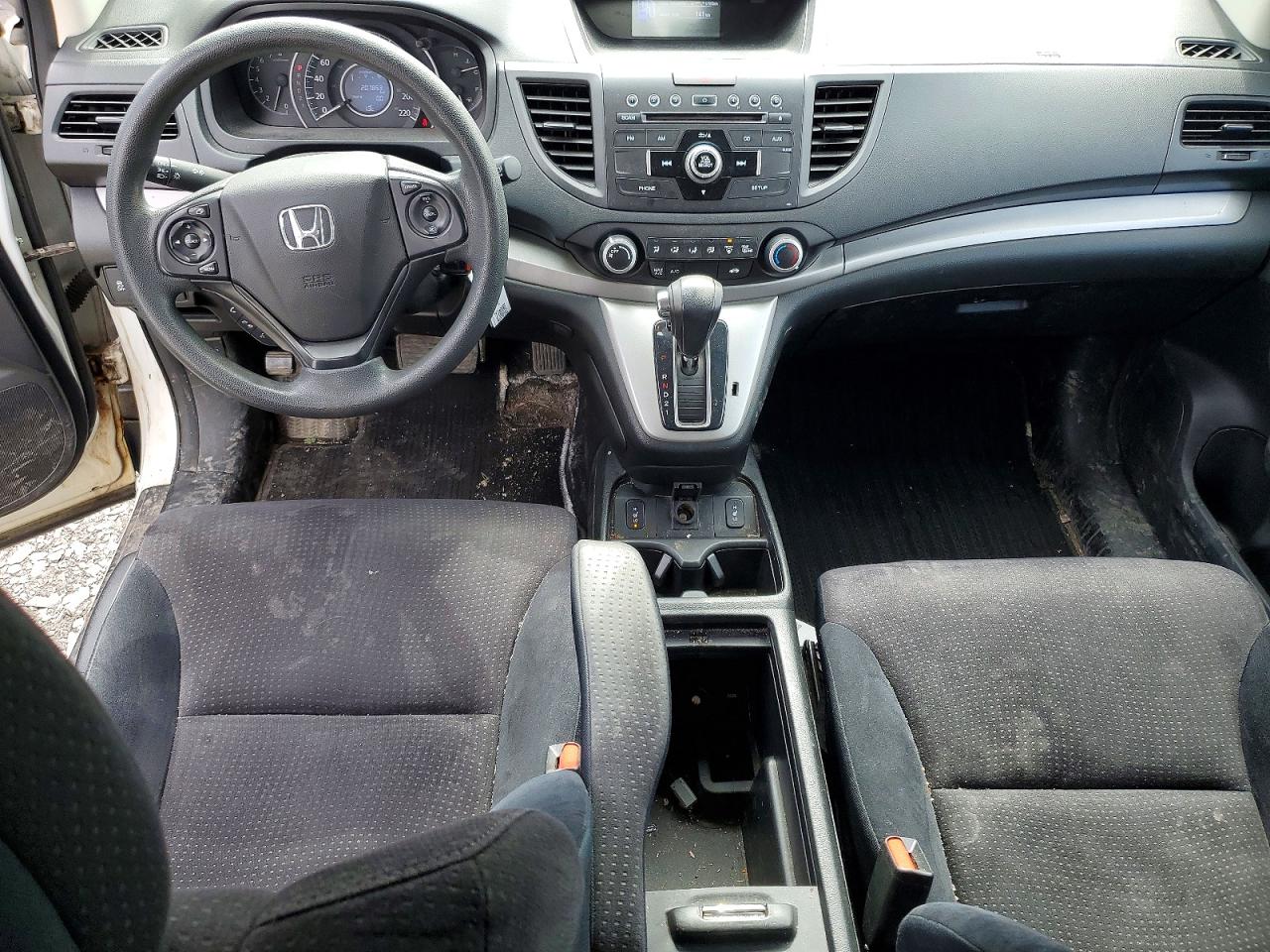 2014 Honda Cr-v Lx Белый vin: 2HKRM3H34EH005305