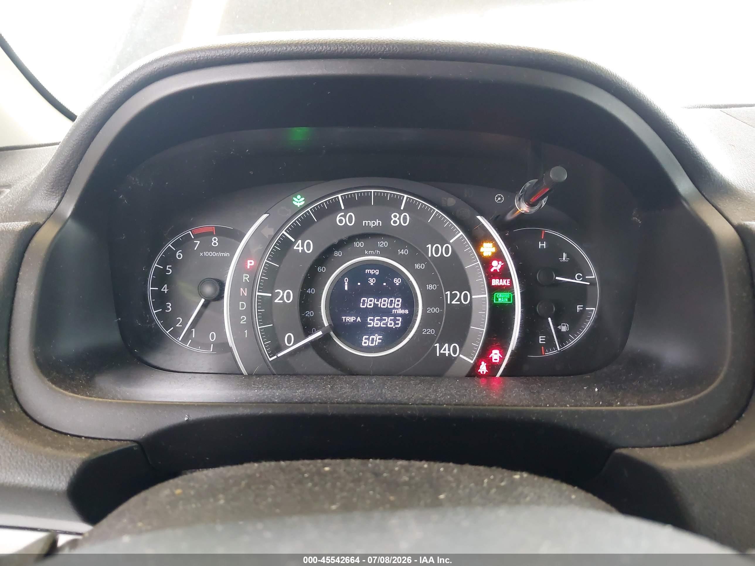 2014 Honda Cr-v Lx Черный vin: 2HKRM3H34EH543812