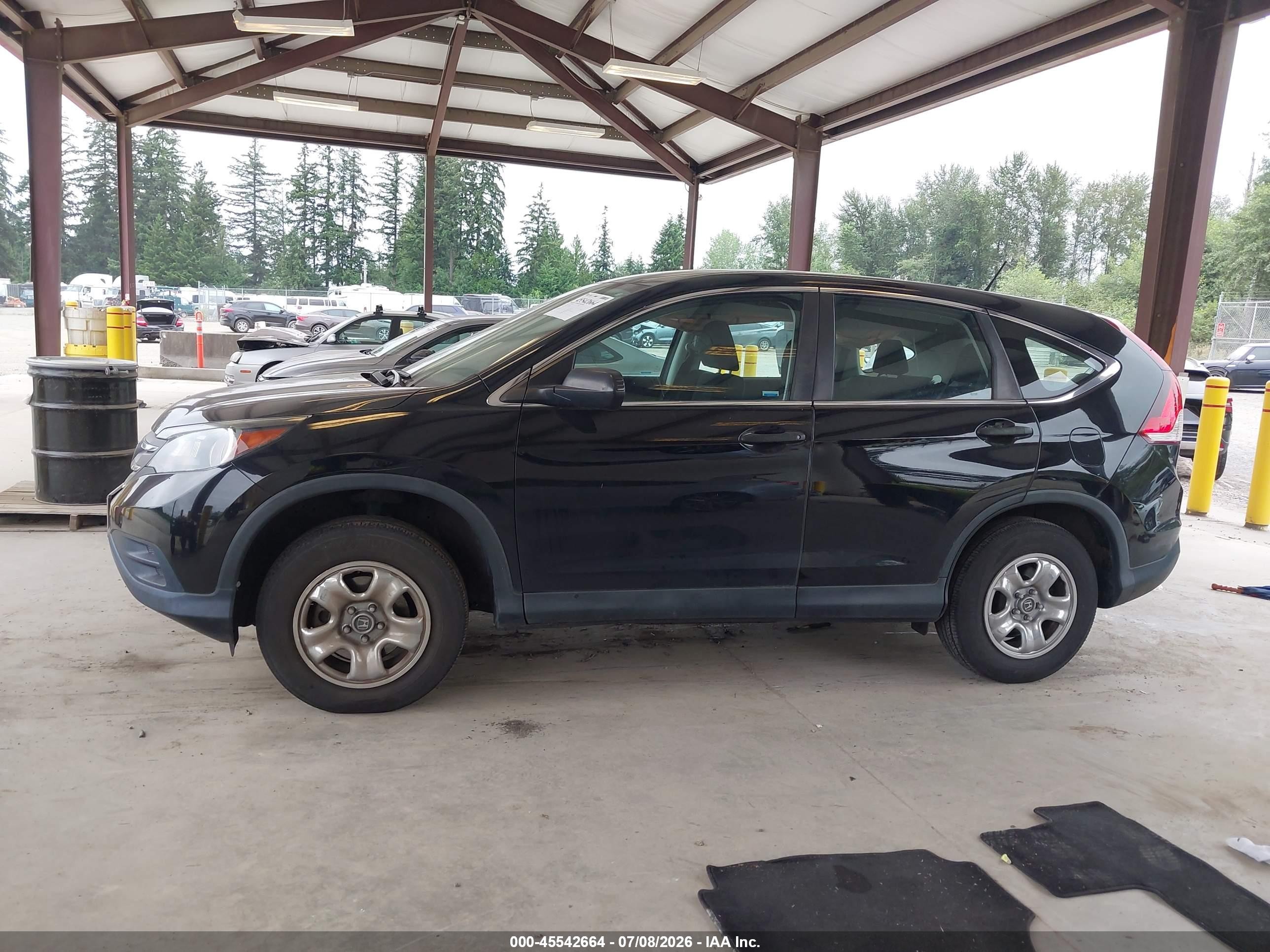 2014 Honda Cr-v Lx Черный vin: 2HKRM3H34EH543812