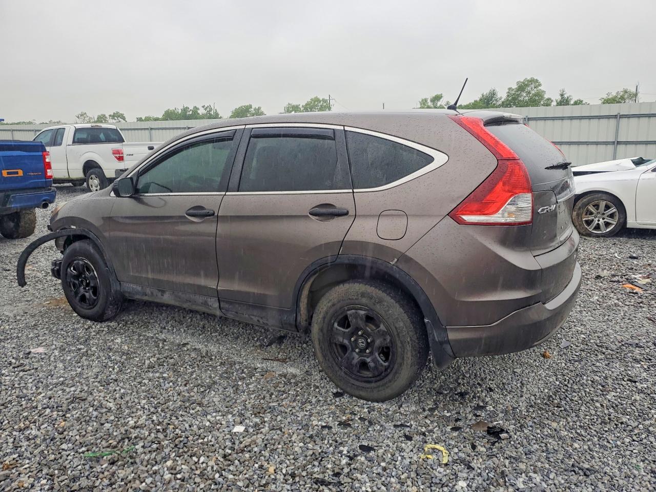 2014 Honda Cr-v Lx Brown vin: 2HKRM3H34EH559153